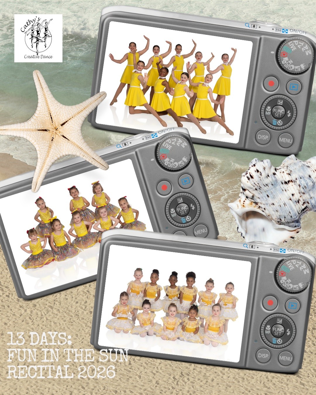 Less than two weeks until our 43rd Annual Recital "Fun In The Sun"! ππβ€οΈ #theCCDcollaboration #CCDlove