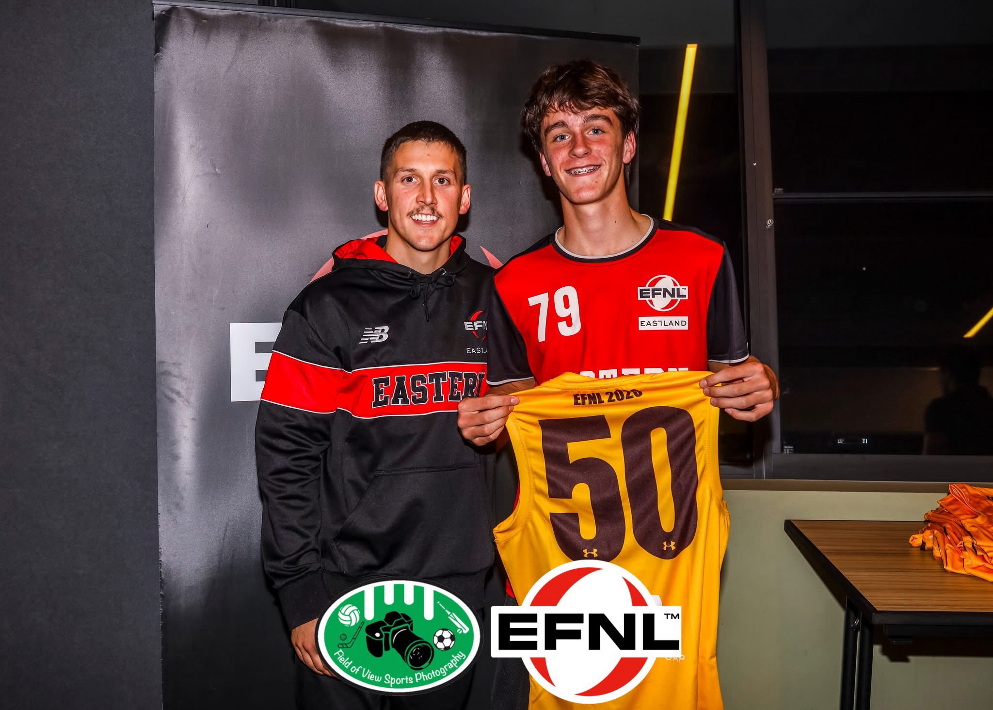 U15 Charlie Frame was presented with his EFNL Interleague jumper this week!! Congratulations on this huge achievement and playing alongside the league's top talent.
We are so proud of all the progress you have made through the years to get to this moment! πͺππ