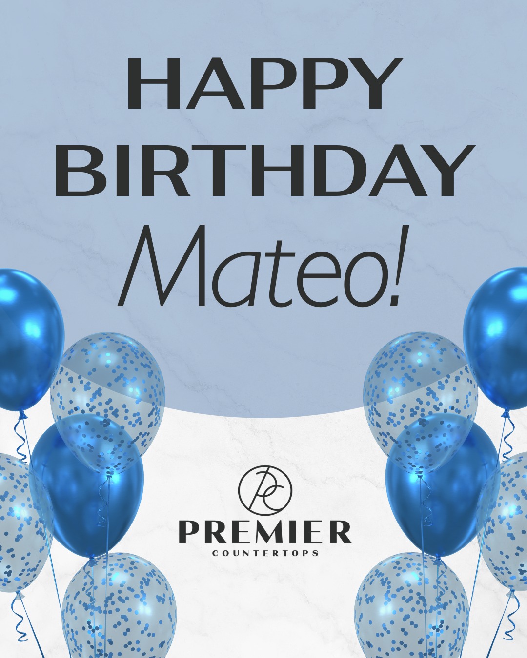 Happy Birthday, Mateo! 🎉
Wishing you a fantastic birthday and an amazing year ahead! We’re thankful to have you as an Installer on the Premier Countertops team and hope your day is nothing short of great. 🎂
-
#PremierCountertops #PremierCountertopsTeam #TeamBirthday #HappyBirthday #TeamCelebration