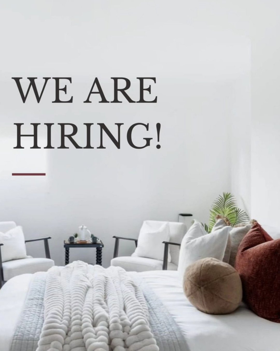 Join our growing team and style show-stopping spaces!
We're hiring: Freelance Home Stager wanted.
Love interiors? Don't mind getting hands-on?
We're looking for a flexible, creative freelancer to help us style and stage properties across Northern Ireland. Furniture moving, styling, transforming spaces it's varied, it's physical, and no two days are the same.
Interested in property staging or interiors? We'd love to hear from you.
👉 Apply here: https://uk.indeed.com/viewjob?jk=9bbf3e0e273d31e7
Tag someone who's always rearranging their furniture – this could be their dream side hustle.
www.Bespokestagingni.com
#NowHiring #FreelanceWork #HomeStagingJobs #PropertyStaging #BespokeStagingNI #CoDown #NorthernIreland #InteriorStyling #JoinOurTeam #FlexibleWork