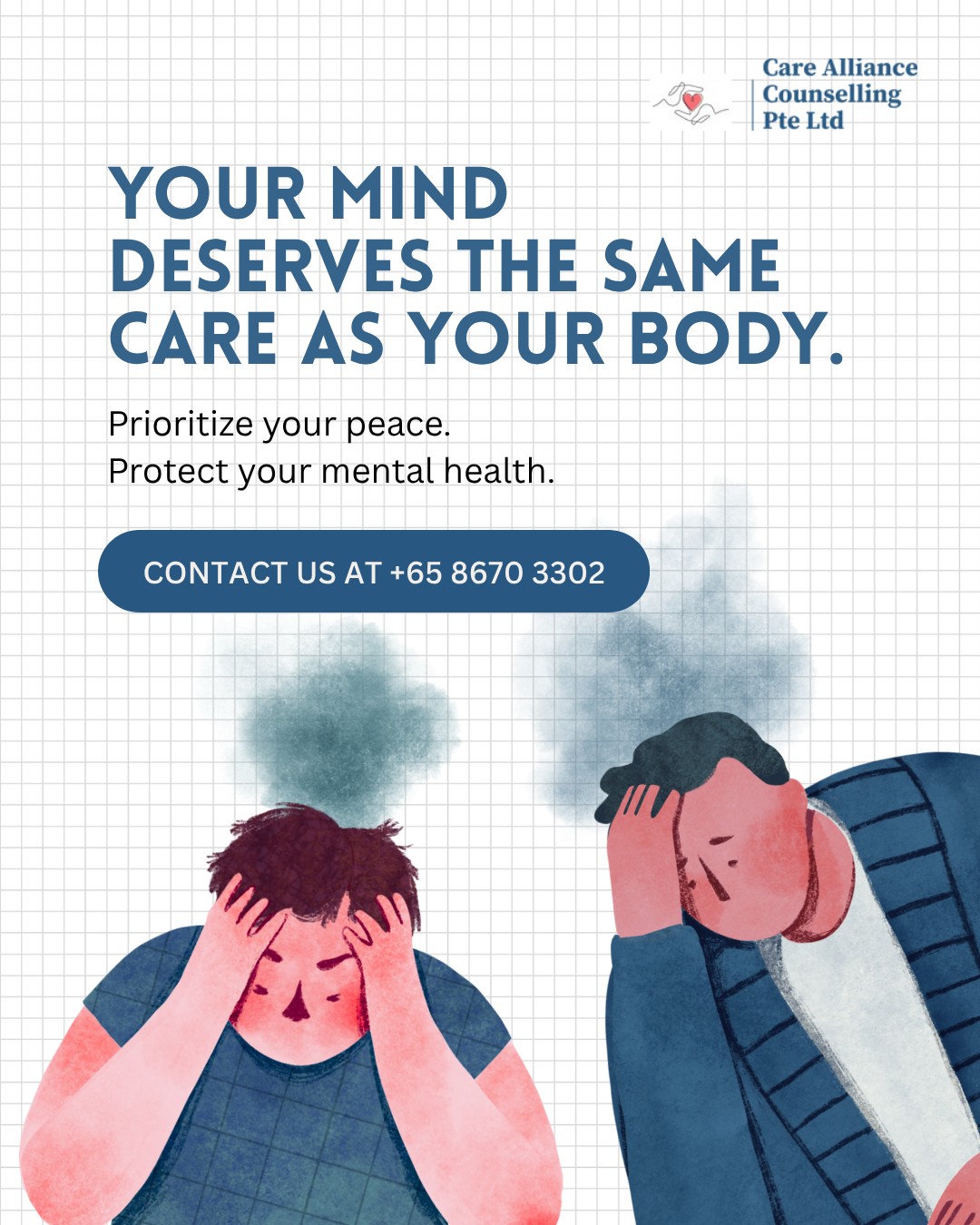 💙 It’s Okay to Pause, Breathe & Ask for Support 💙
Life can sometimes feel overwhelming, and carrying emotional stress alone can be exhausting. At Care Alliance Counselling, we provide a compassionate and supportive environment where you can speak openly, feel heard, and receive professional guidance tailored to your personal journey. 🌿✨
Whether you are coping with anxiety, stress, emotional burnout, relationship struggles, or life transitions, our counselling services are here to help you better understand your emotions, regain balance, and move forward with greater confidence and peace of mind. 🤍
Taking the first step towards healing is a sign of strength, not weakness.
📞 Contact us: https://wa.me/+6586703302
🌐 Learn more: www.carealliancecounselling.com
✉️ Email us: info@carealliancecounselling.com
📍 Visit us: 20 Kramat Lane, #04-11 United House Somerset, Singapore 228773
#CareAllianceCounselling #MentalHealthSupport #CounsellingServices #EmotionalWellbeing #MentalWellness #StressManagement #TherapySupportSG #MentalHealthMatters #HealingAndGrowth #WellnessJourney
