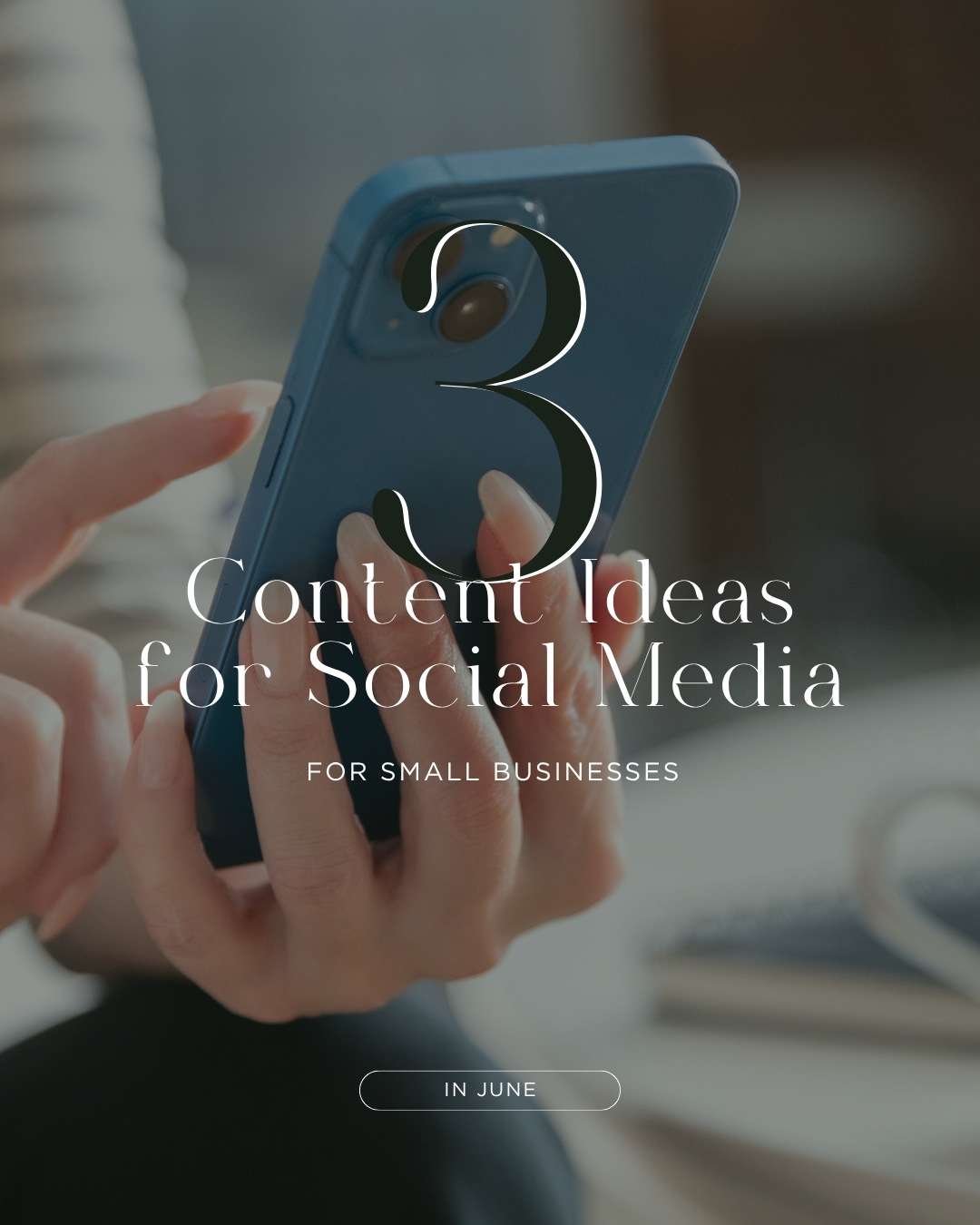 Feeling uninspired when planning your social media lately? I've always got your back. Find some fresh social media content ideas for June below.
1️⃣ Start simple - share your "why." Not only do personal stories like this make you more relatable, but they also tend to perform really well!
2️⃣ This month we're introducing a reel idea! If you haven't hopped on the video train, well (politely) what the heck are you waiting for? Record some simple b-roll of yourself working. Think general and related to what you do on a daily basis. Then, upload it to Edits (the Instagram editing app), pair it with some trending audio, and add a caption or some text educating your followers about what you do and why they should work with you.
3️⃣ Create a checklist. Because who doesn't love a good checklist? Create one related to your industry and urge your followers to "save it for later." When followers save posts, it boosts you in the algorithm, so it's a win-win for you and them!
There ya have it - three simple ideas you can come up with pretty quickly! Try them out and let me know what you think!