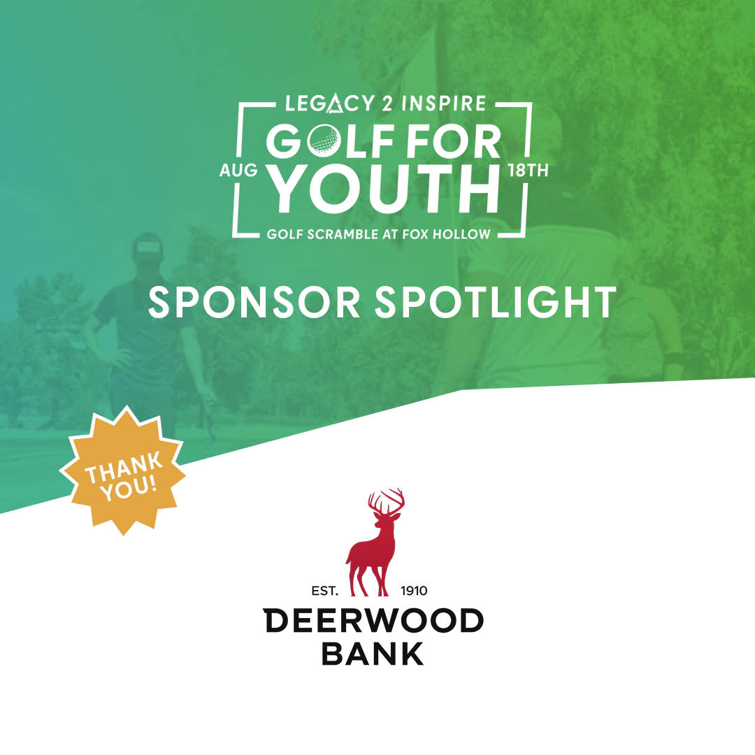 ✨THANK YOU to @deerwoodbank for being a sponsor for Golf for Youth fundraiser!
Community partners like @deerwoodbank help make it possible for Legacy 2 Inspire to continue connecting with youth through building together and creating spaces where students feel seen, valued, and empowered.
⛳Golf for Youth supports our programs for the 2026–2027 school year and helps us continue showing up weekly for youth across our communities.
👉🏻Interested in becoming a sponsor and making an impact alongside us? We’d love to partner with more businesses and community supporters!
🔗 See link in bio to become a sponsor.