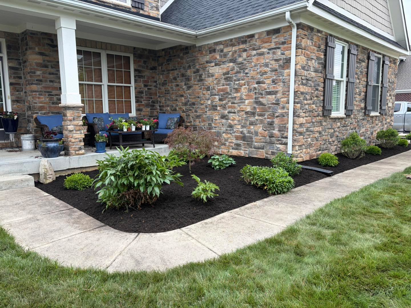 Another landscaping clean up and install completed in Noblesville last week! 🌿✨
We transformed this property with a full clean up, fresh mulch, trimming, and new landscape installs to give the home a clean, polished look just in time for the season.
It’s always rewarding to help bring a customer’s outdoor space back to life and boost curb appeal at the same time. Thank you to the customer for trusting us with their project!
If your landscaping needs a refresh, send us a message to get on the schedule! 🌱🏡 #normanlawllc #landscaping #hardscape #newplants #mulch
317.408.1687
Visit us at www.normanlawnllc.com