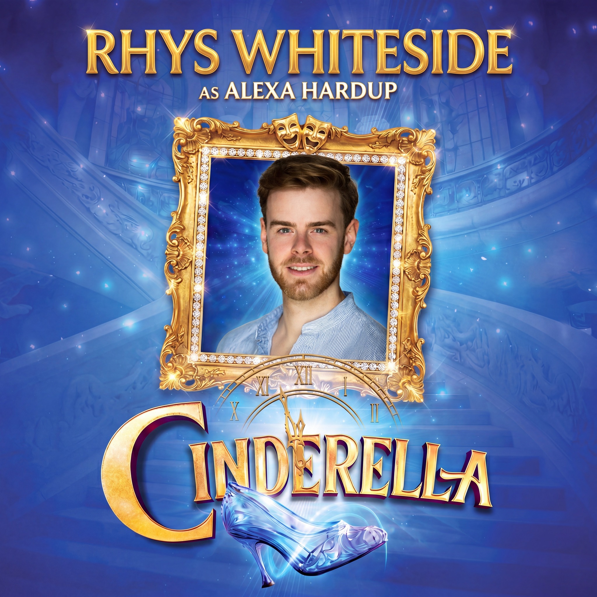 📱✨ CAST ANNOUNCEMENT ✨📱
We're delighted to announce that audience favourite Rhys Whiteside is stepping back into the ball gown as he returns to the E M Forster Theatre to play Alexa Hardup in Cinderella!
After appearing as Jack in last year's pantomime, Rhys is back and ready to bring plenty of laughter, chaos and outrageous antics to the Hardup household.
With big dreams, big hair and an even bigger opinion of herself, Alexa is guaranteed to be the centre of attention this Christmas!
🎭 Cinderella
📍 E M Forster Theatre, Tonbridge
📅 11th December 2026 – 3rd January 2027
🎟️ Book your tickets now and have a ball this Christmas!
https://bit.ly/Cinders26
#wickedproductions #emforstertheatre #cinderella #tonbridgepanto