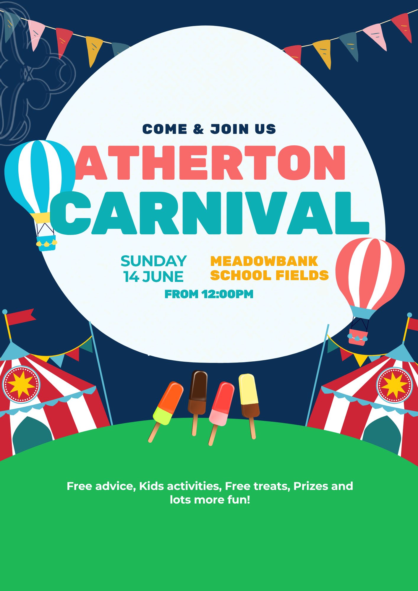 🎉 We’re all set for Atherton Carnival! 🎉
Join us for a fantastic day filled with fun, giveaways, free advice, and raffle prizes — all while helping us raise money for Wigan & Leigh Hospice ❤️
Make sure you stop by our stall and get involved! 🎪
