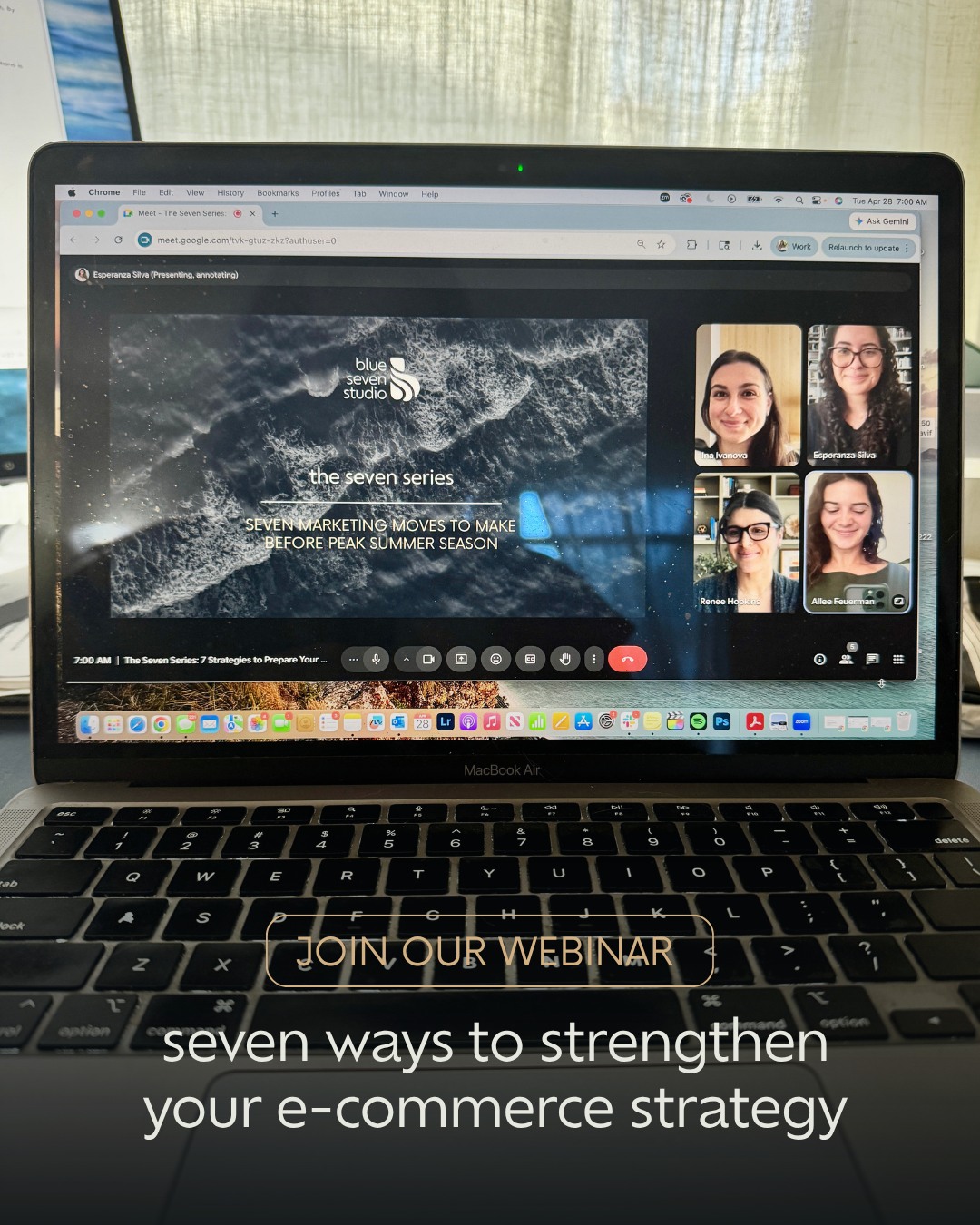 Selling online today takes more than just having a website.
Join us on June 23rd at 1PM EST for the next webinar in our Seven Series: 7 Ways to Strengthen Your E-Commerce Strategy
We’ll cover actionable ways to improve conversions, customer retention, paid ad performance, email & SMS strategy, AI shopping visibility, Amazon optimization, and more.
This session is designed for brands looking to build a stronger, more scalable e-commerce strategy with practical takeaways you can actually apply to your business.
📅 June 23rd at 1PM EST
🔗 Register at the link in bio