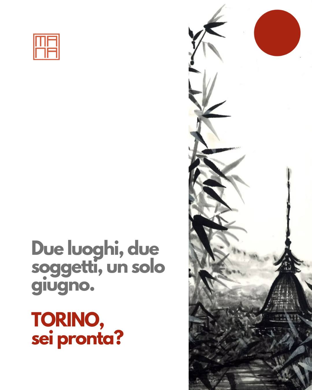 Giugno a Torino ha una novità che vale il calendario intero: i corsi in presenza raddoppiano, e per la prima volta si tengono in due luoghi diversi.
Il 13 giugno siamo in via Locana 14 con il Saiboku Workshop, gli acquarelli giapponesi e il Bambù, quella figura che piega sotto il vento e in quel piegare rivela tutta la forza di chi conosce le proprie radici.
Il 16 giugno siamo per la prima volta da Garignani Belle Arti in via Vanchiglia 16, con il Sumi-e Experience Workshop e il Fiore di Ciliegio, la bellezza che sa già di passare e che proprio in questo è più piena, più presente, più viva.
Due soggetti, due materiali, due atmosfere. Per entrambi i corsi i materiali sono inclusi, il costo è di €75 con €25 da versare all'iscrizione sul sito e il saldo il giorno del corso.
Se sei a Torino, o se Torino è un'occasione che stai aspettando, questo è il mese giusto. Tutte le informazioni e le iscrizioni sul sito, link in bio.