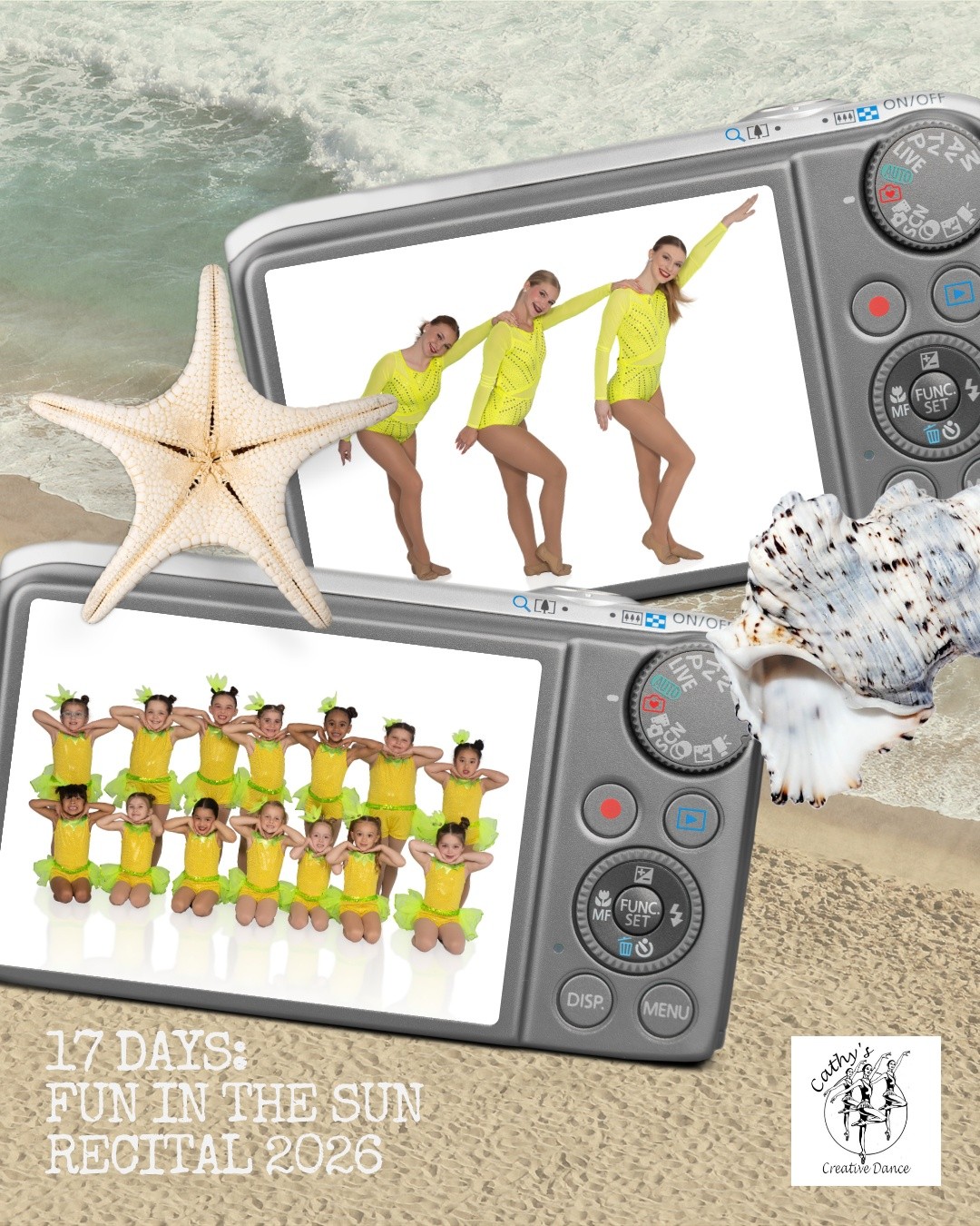 17 more days until our 43rd Recital: Fun In The Sun! ππβ€οΈ #theCCDcollaboration #CCDlove