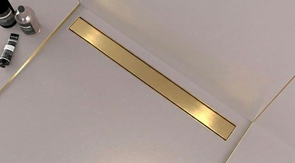 Linear shower drains, dual cover tileable. Available in 5 finishes + tile option from 600 - 900mm, longer versions available on request.
Prices from โฌ299.00 -
Satin steel.
Satin Brass
Satin Bronze
Gunmetal
Matt black