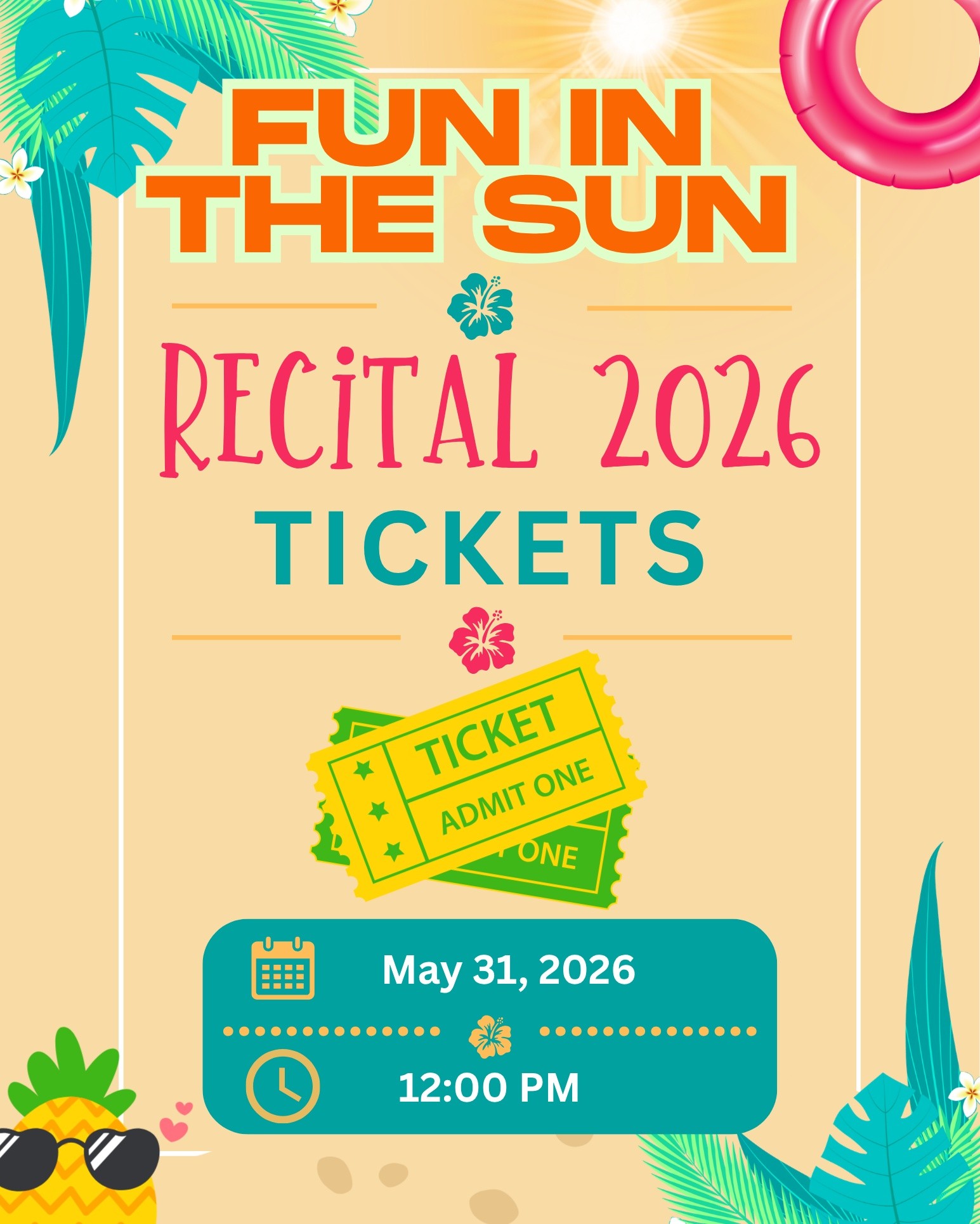Recital tickets go on sale TODAY at noon at the studio! Tickets sell out quickly, so make sure to get yours! ππβ€οΈ #theCCDcollaboration #CCDlove
For the safety of our students and staff we do not sell tickets online. Tickets must be bought in person.