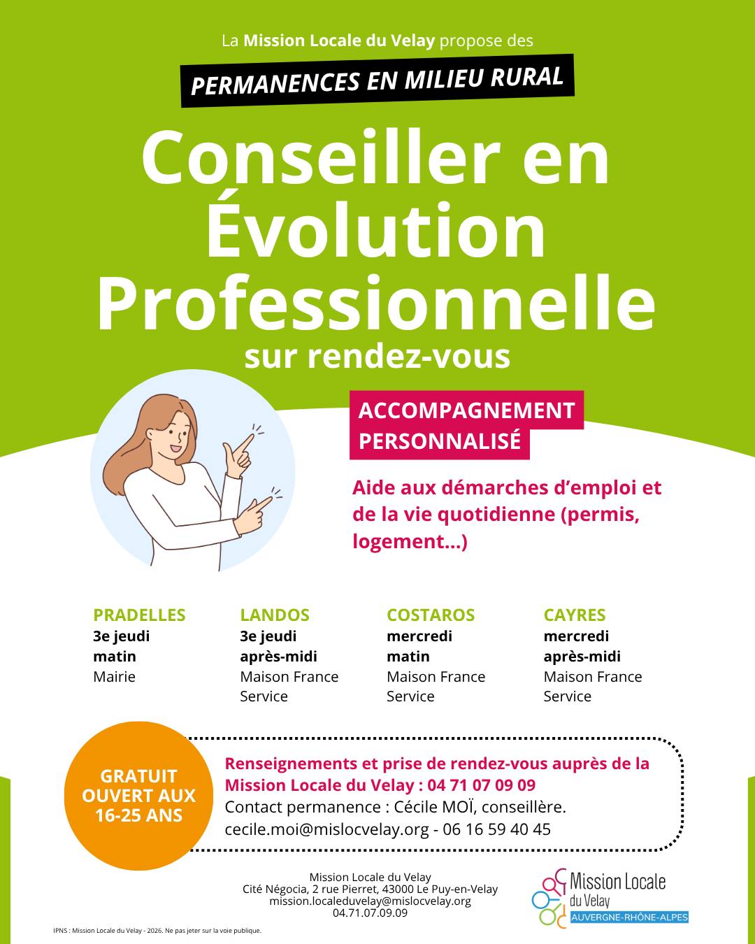 Tu ne peux pas te déplacer au Puy-en-Velay ? Nous venons directement à toi. Prends contact avec nous au 04.71.07.09.09 pour prendre rendez-vous ! 😄