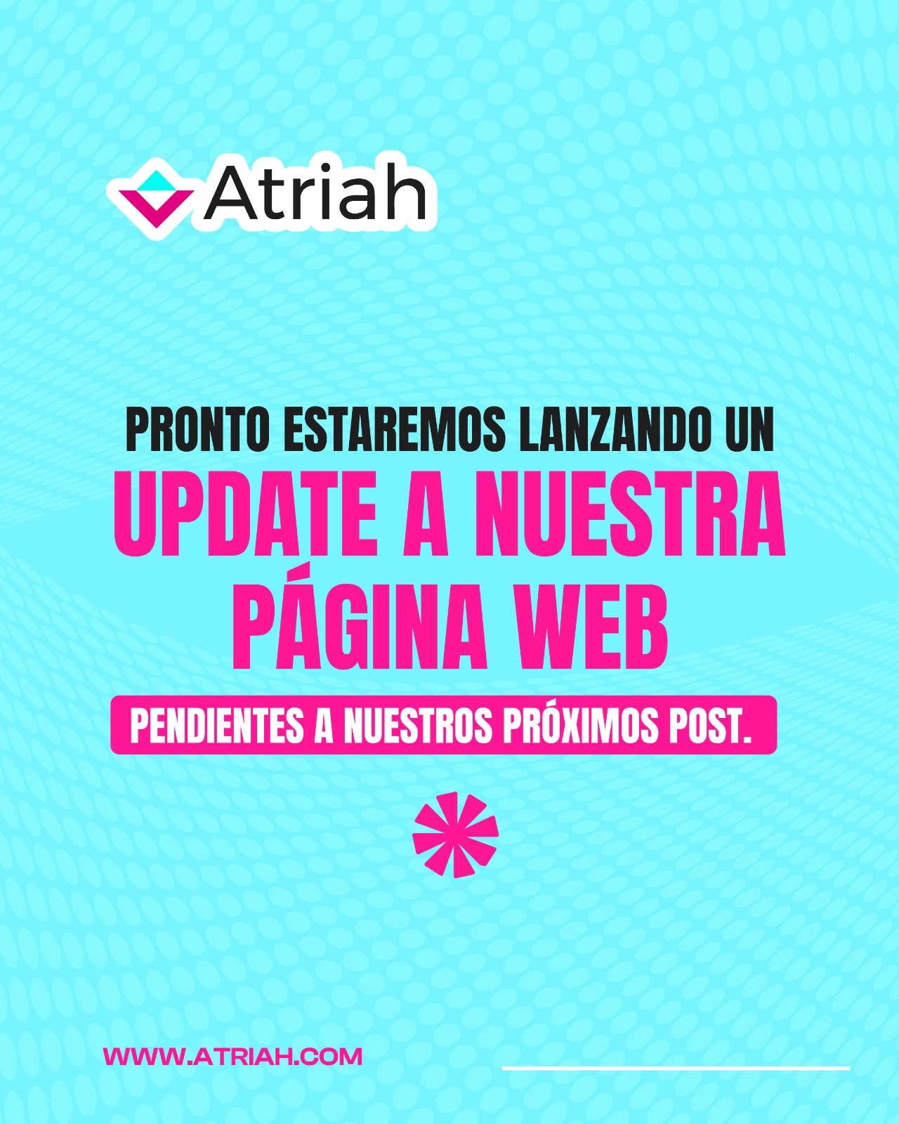 🚀 Atriah se está renovando para ti.
Muy pronto estaremos lanzando un update a nuestra página web, diseñado para ofrecerte una experiencia más clara, moderna y fácil de navegar.
En Atriah seguimos evolucionando para conectar mejor con empresas, profesionales y equipos que buscan soluciones efectivas en temas de recursos humanos, consultoría organizacional y desarrollo empresarial.
Mantente pendiente a nuestros próximos posts.
¡Se vienen novedades importantes! 💡
📍 San Juan, Puerto Rico
🌐 atriah.com
📧 mrivera@atriah.com
#Atriah #RecursosHumanos #HumanResources #ConsultoríaEmpresarial #EmpresasPR #SanJuanPR #DesarrolloOrganizacional #TalentoHumano #HRConsulting #PuertoRico