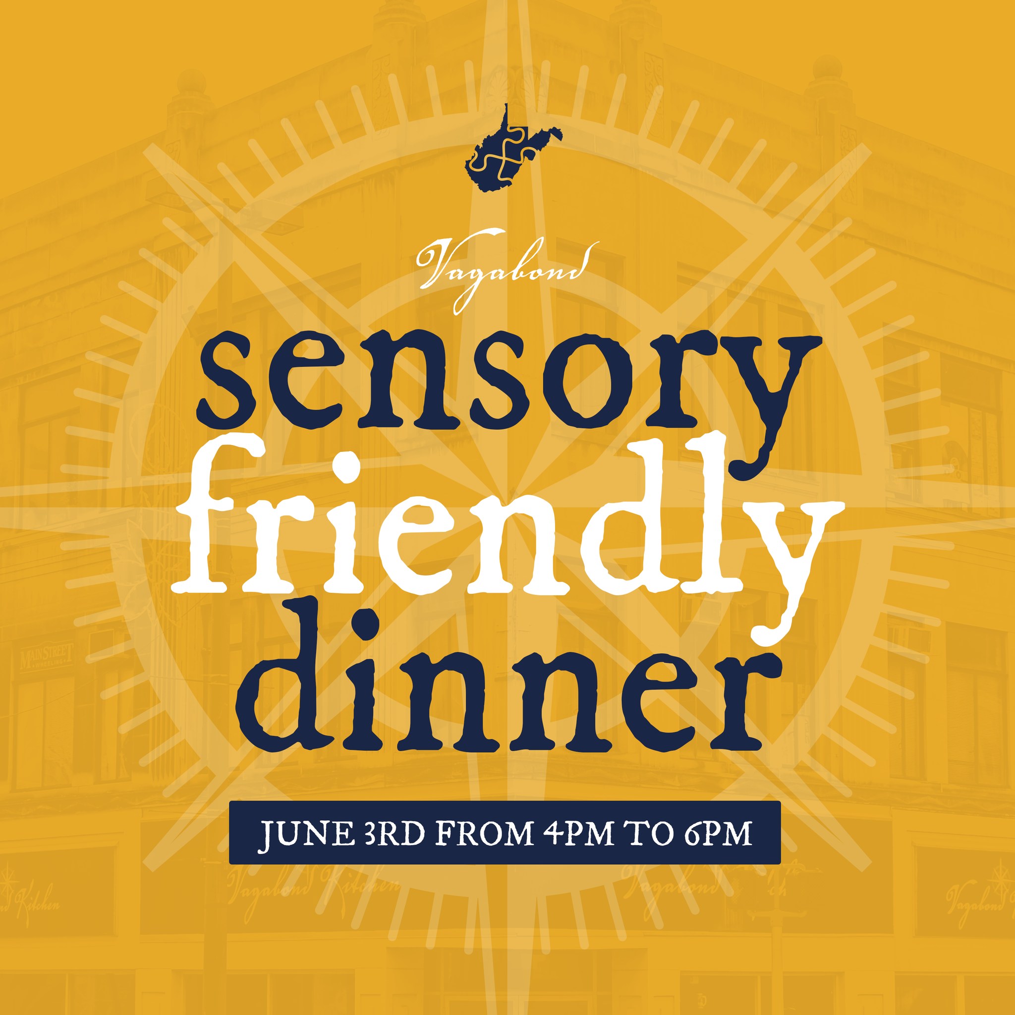 Low-Sensory Dining Experience.
No labels. No judgment.
Just a space where you can be yourself.
◦ ��Softer Lighting & Lower Volume: A calm, quiet atmosphere.
◦ ��Custom Menu: Delicious food tailored for you.
◦ ��Kid-Friendly: Fun coloring activities and a relaxed pace.
◦ ��Limited Seating: Kept intentional to ensure your comfort.
◦ Reservations are limited.
Reserve your spot today!
304-905-6173
.
.
.
.
#AppalachianEats
#ElevatedAppalachian
#EatLocalWV
#WVFoodways
#TasteWV
#FarmToTable
#DowntownWheeling
#WildAndWonderfulFood
#HandcraftedFood
#SupportSmallBusiness
#GoodEatsOnly
#TheVagabondWay
#AppalachianComfort