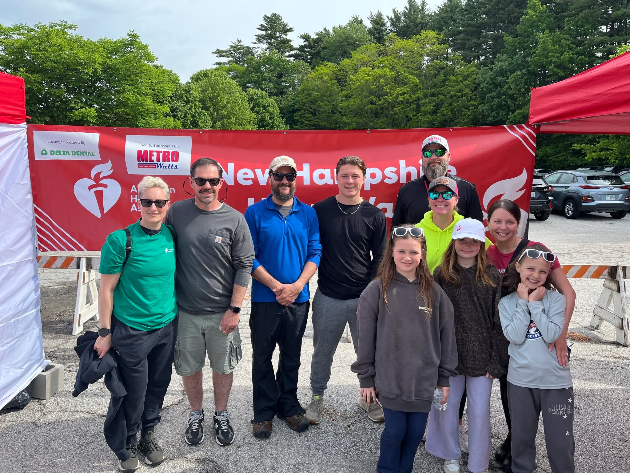 ❤️ Walking for Heart Health ❤️
Metro was proud to once again support and participate in this year's @american_heart @nhheartassoc NH Heart Walk at Livingston Park.
Our team joined hundreds of community members, sponsors, survivors, and supporters to raise awareness and funds for heart health. Through the generosity of our employees, families, partners, and supporters, Team Metro Walls contributed more than $5,000 toward the event's fundraising efforts.
Thank you to everyone who donated, walked, and helped make a difference. We're proud to support causes that strengthen the communities where we live and work.
#MetroWalls #AmericanHeartAssociation #HeartWalk #GivingBack