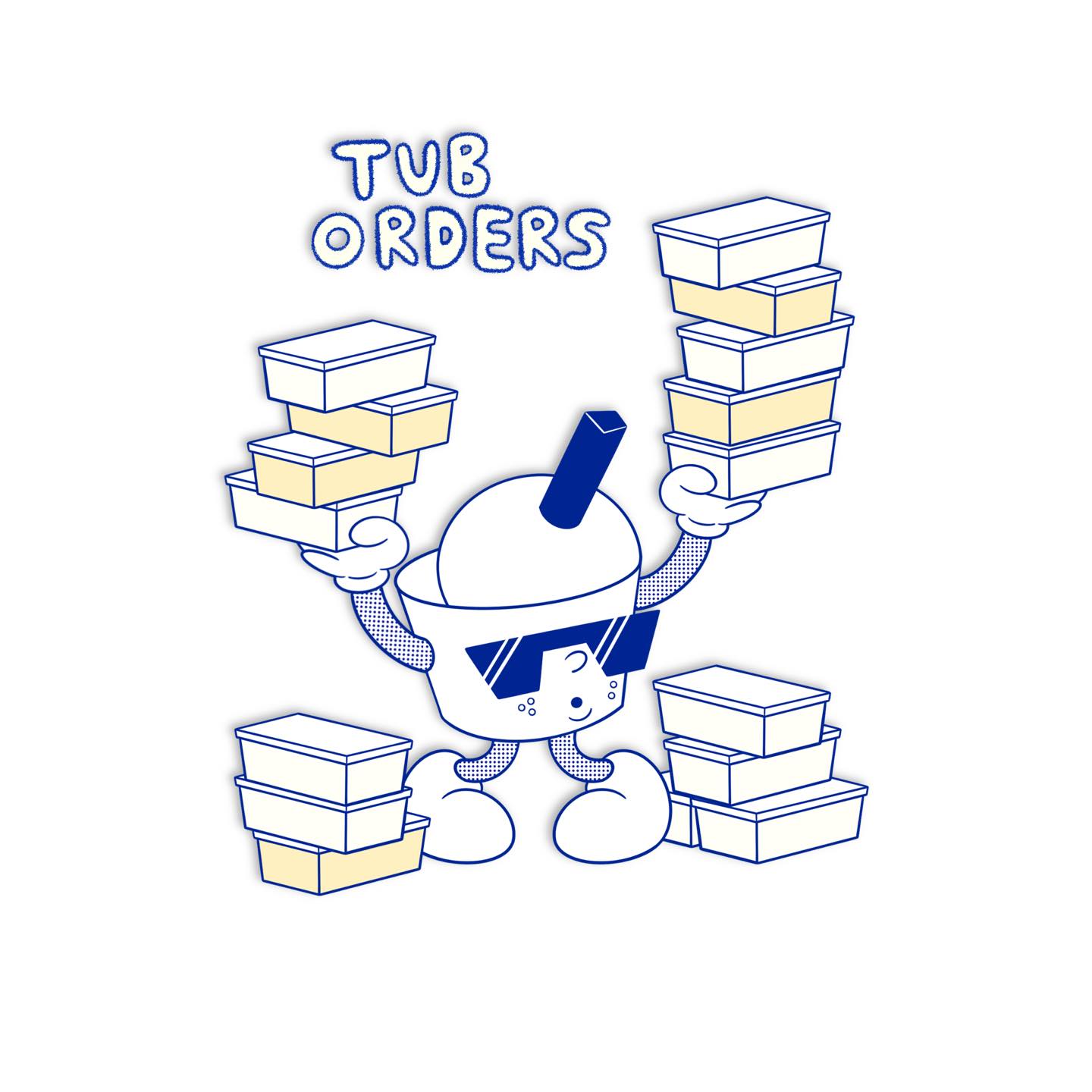 TUB ORDERS 🤍
- We are still taking orders for 1 & 2lt tubs.
- Lead time is 3-4 weeks on a first come first serve basis.
- Please don’t chase us for your order, we will call you and leave a voicemail when your order is ready. (Chasing us makes the process take longer)
- If we are taking too long to complete your order, please feel free to cancel (this frees us up for everyone else).
As always we are so grateful for all the love and support ❤️❤️