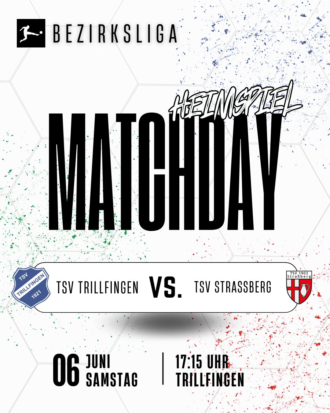 Relegation gesichert, Nichtabstiegsplatz in Reichweite
Am Samstag kommt es nun zur letzten Chance, eine Relegation noch zu verhindern. Voraussetzung dazu ist, den Tabellenzweiten aus Straßberg zu schlagen, während einer der Konkurrenten patzen sollte. Sprich, wir sind angewiesen auf Hilfe von anderen, müssen unsere Pflicht aber erstmal erfüllen, die schwieriger kaum sein könnte.
Daher brauchen wir auch die bestmögliche Unterstützung von unseren Fans. Gebt gas!