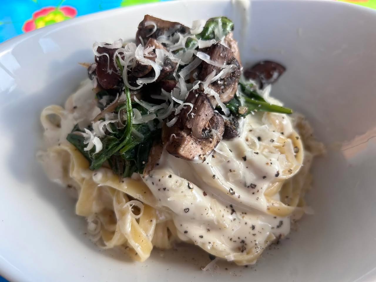 We have a Gorgonzola fettuccine special today, May 31st: Fettuccine in a gorgeous Gorgonzola cream sauce topped with grilled mushroom and spinach. It’s so good! We’re open Wednesday through Sunday, 9-3, 100 E. Jackson, Carbondale.
#comeandseeus #treats #freshfood #southernillinoisuniversityatcarbondale #specialtycoffeedrinks #BranchCafeAndMarket #shoplocal #catering #localgifts #healthyliving #localbusiness #specialtycoffee #carbondaletourism #realfood #carbondaleillinois