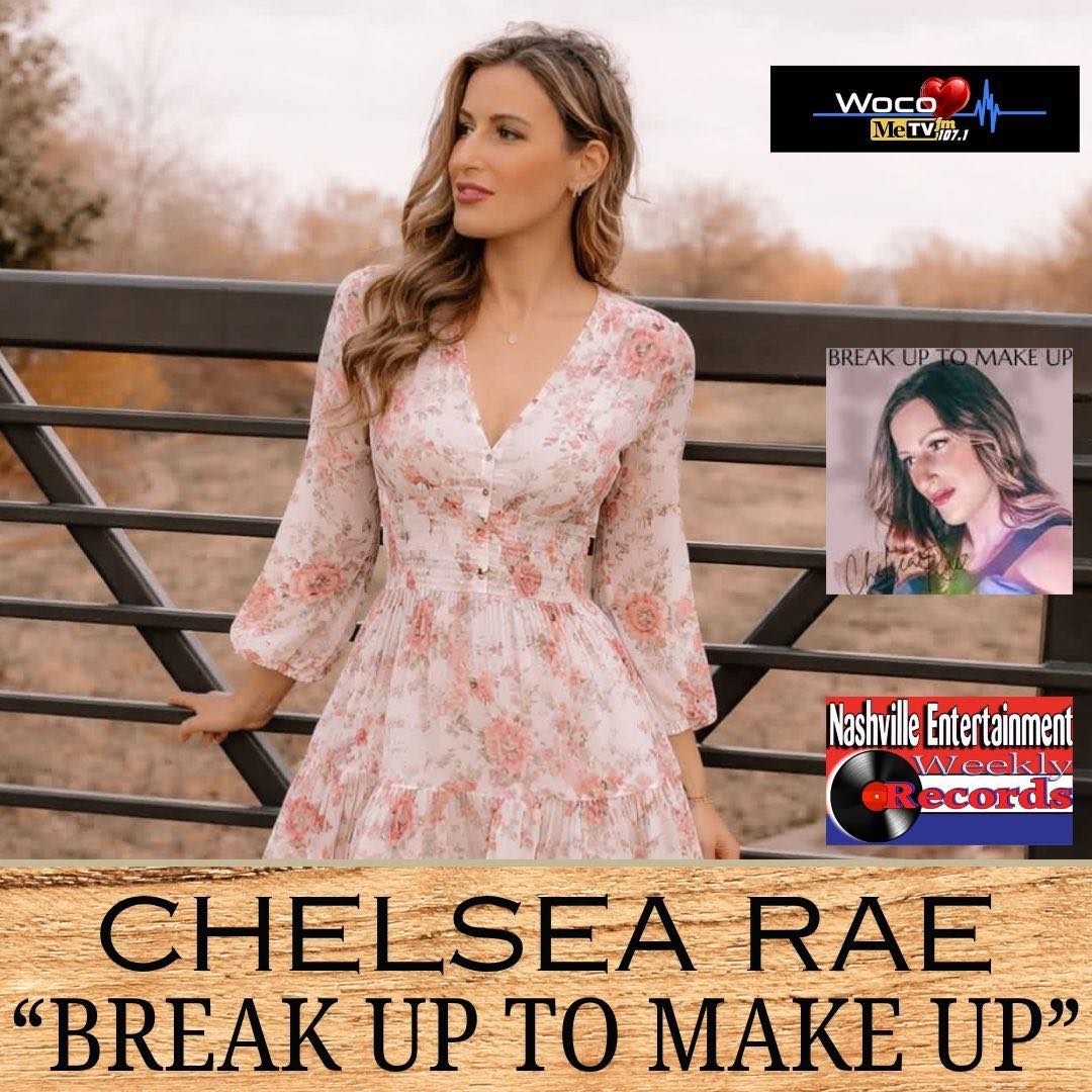 Thank you WOCO Radio for playing my song, “Break Up To Make Up” on your Radio Station! I appreciate you all!
Check out my website: ChelseaRaeMusic.com
Listen to my song,
"Break Up To Make Up" on all streaming platforms!
@nashvilleeweeklyrecords