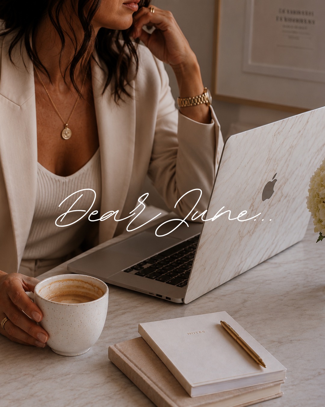 Dear June,
I'd like:
- more dream clients
- more referrals
- more projects that start with "What's your deposit?"
- more Friday lunches that involve wine
And absolutely no enquiries that begin with "I don't have much of a budget."
Thanks babe 😘
#wixwebdesigneraus #shopifydesigneraus #webdesigngoldcoast #smallbusinessaustralia #womeninbusinessaustralia #goldcoastvirtualassistant