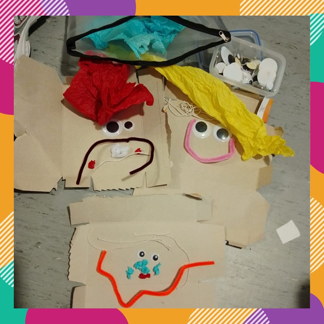 Therapy Thursday 💜
Eve has been getting creative while exploring feelings with a group of Reception children who are getting ready to move up to Year 1.
As speech and language therapists, we really can use anything! ✨ Cardboard, tissue paper, googly eyes, string, and pipe cleaners were transformed into expressive faces, helping children talk about and explore their emotions.
A simple, fun, and informal way to encourage conversations about feelings and support children through an exciting time of change. 💭😊
#liverpoolspeechtherapy #speechtherapyliverpool #speechtherapy #sen #emotionalliteracy #eyfs
