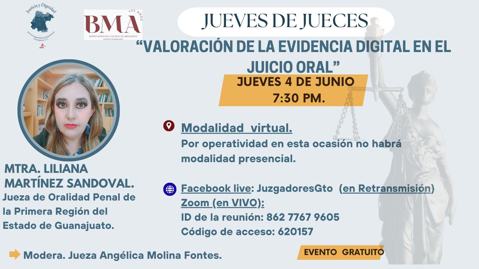 🔔Estamos en vivo en zoom. Te esperamos
👇
https://us02web.zoom.us/j/86277679605?pwd=qdbqckkqdtgaWqzXNhaoVhAJdPibEH.1