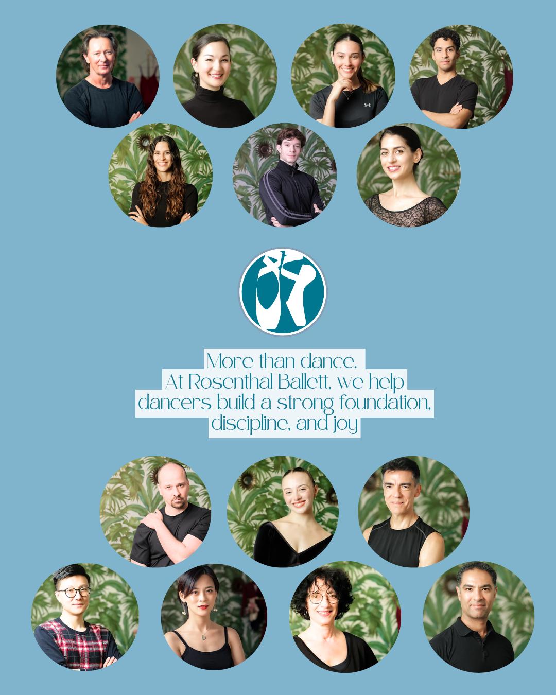 At Rosenthal-Ballett, we believe dance is so much more than steps. 💫
It is confidence. It is expression.
It’s discipline, creativity, and joy coming together in one space.
Our mission is to create a place where every dancer feels seen, supported, and inspired to grow. whether they are taking their very first ballet class or training with big dreams in their hearts. 🩰
We are committed to quality teaching,
and building a community where passion and kindness move together.🩵