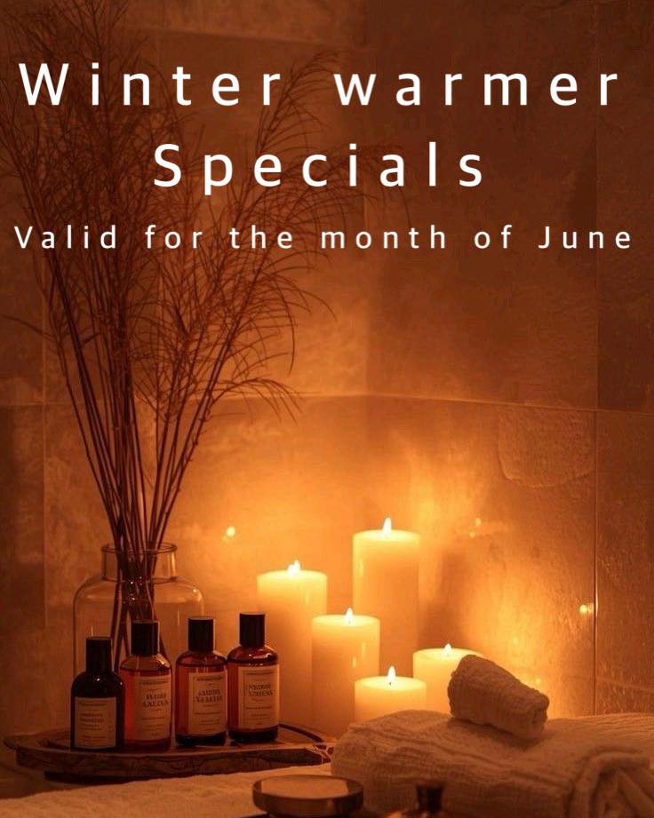 Winter Specials - June
🌨️MONDAY MADNESS
•MICRONEEDLING 20% OFF
🌨️TIPS & TOES TUESDAY
•GEL OVERLAY – R250 (SAVE R50)
•SOAK OFF & GEL TOES – R210 (SAVE R60)
🌨️”WIMPER” WEDNESDAY
•LASH FILL – LESS 10%
•FULL SET OF EYELASH EXTENTIONS (INDIVIDUALS / VOLUMES) WITH A FREE SOAK OFF (SAVE R90)
•LASH LIFT & TINT – R350 (SAVE R60)
🌨️THERAPY THURSDAY
•TCA PEEL (KALAHARI) – R390 (SAVE R50)
•TCA PEEL (ENVIRON) – R450 (SAVE R60)
•THREADING – LESS 10%
🌨️FACING FRIDAY
•ALL FACIALS AND FACIAL LASER TREATMENTS LESS 10%
•GEL FILL – LESS 10%
🌨️RELAX IT’S SATURDAY
•JELLY PEDICURE WITH GEL – R480
•JELLY PEDICURE WITH NAIL POLISH – R420
~GET A FREE CALLOUS REMOVAL TREATMENT (SAVE R210) OR PARAFIN WAX FREE (SAVE R100)
•BACK SCRUB (WITH AFRICAN COFFEE SCRUB) & A 30 MINUTE BACK & NECK MASSAGE – R350 (SAVE R90)
•BACK FACIAL (CLEANSE, SCRUB, EXTRACTIONS, 15MIN MASSAGE & MASK) – R450 (SAVE R60)
Specials only valid on the specific days. #salonsuzette