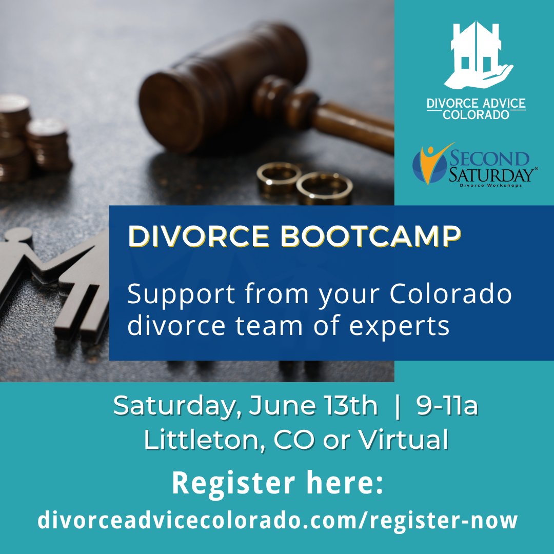 Going through a divorce and not sure where to start?
Join us this Saturday, June 13th, in Littleton for a supportive, in-person (and virtual!) workshop designed to guide you through the divorce process with confidence. Our experienced team will walk you through key topicsāfrom early decisions to life after divorceāand answer your most important questions.
š Time: 9:00 AM ā 11:00 AM
š Location: St. Philipās Church, Littleton, CO
š» Virtual option available
š¶ Walk-ins welcome!
Reserve your spot today: www.divorceadvicecolorado.com/register-now
-
#divorcecolorado #divorceadvice #divorceadvicecolorado #divorcemediation #divorcelawyer #divorcehelp #divorceresource #secondsaturday"