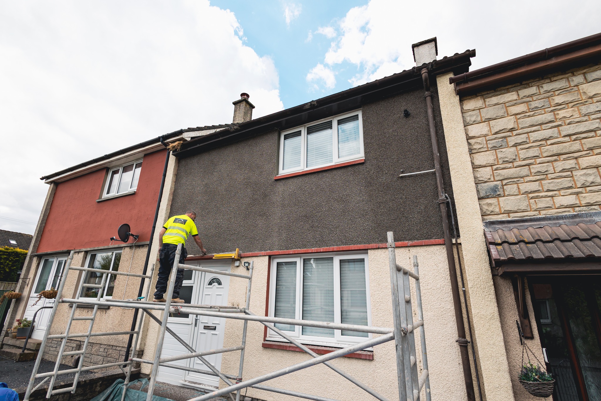 More rendering being done for a private client in Almondell. Give us a call for a free no obligation site visit.
https://www.probuildcontractsltd.com/contact
