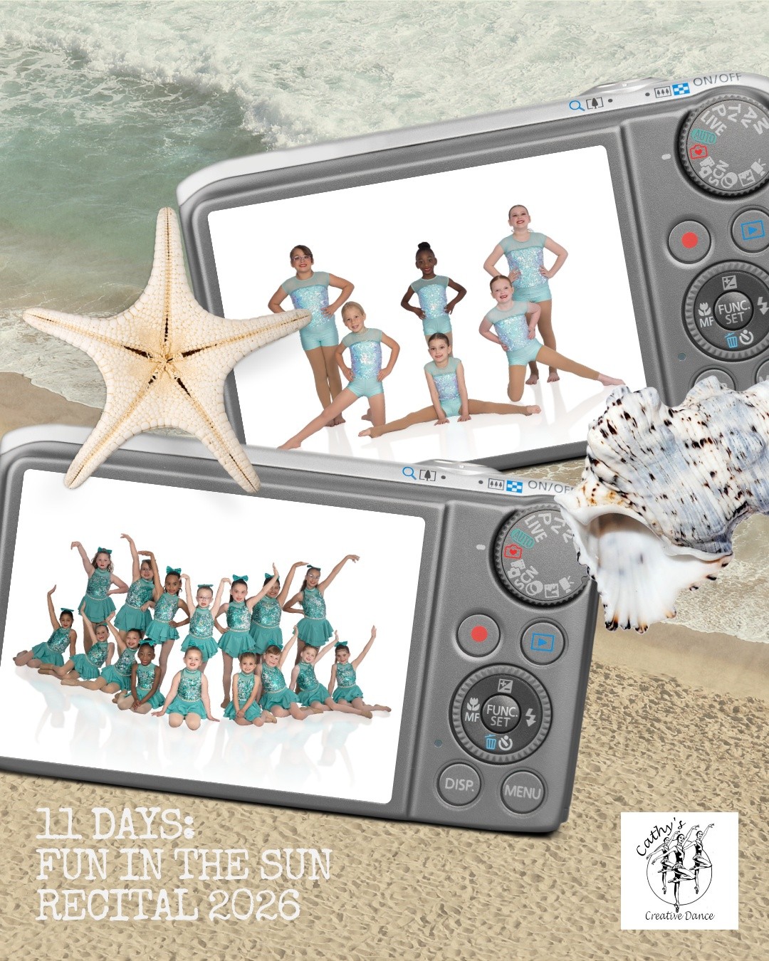 It's a new week of dance and only 11 more days until "Fun In The Sun"! ππβ€οΈ Don't forget about studio check out! Stop by the office this week to make sure your account is up to date! #theCCDcollaboration #CCDlove