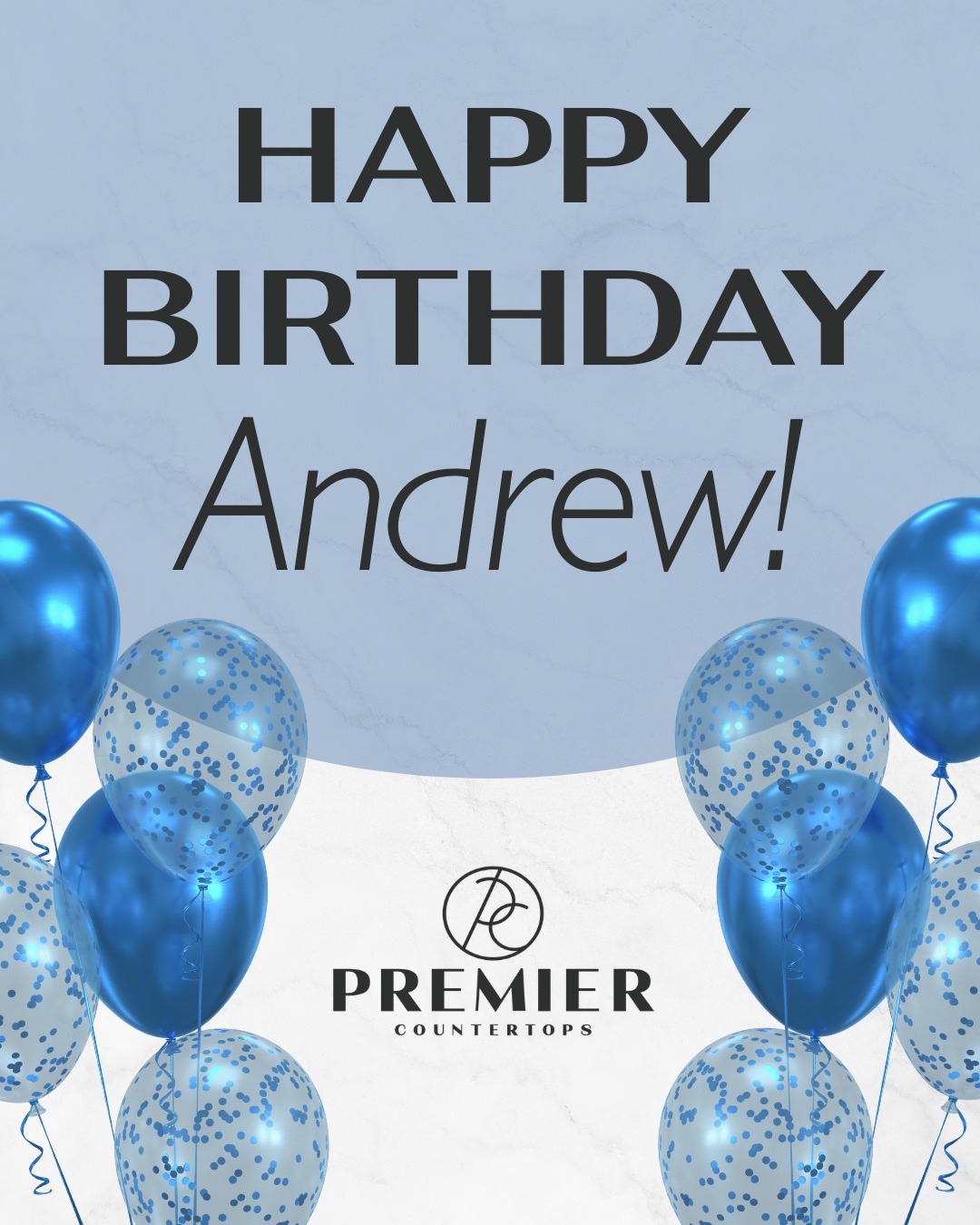 Happy Birthday, Andrew! 🎉
Today we’re celebrating another amazing member of the Premier Countertops team, our Production Manager! We hope your birthday is filled with good times, great memories, and plenty of celebration. 🎂
-
#PremierCountertops #PremierCountertopsTeam #TeamBirthday #HappyBirthday #TeamCelebration
