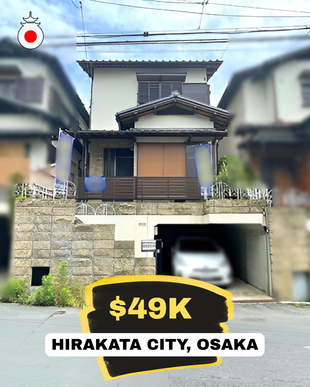 For Sale: 4DK House in Hirakata City, Osaka Prefecture🏯
Korioka
Price: 7,950,000 円 (Approximately $49,000 USD)
Layout: 4DK (4 rooms + Dining/Kitchen)
Building Area: 75.33m²
Land Area: 75.05m²
Year Built: November 1977
Access: Kōrien Station | 17 Minute Walk
For full details and personalized guidance, click the link in the bio to reach our website, or contact us directly through Instagram. We will be happy to provide all the information you need. 🔑
https://www.omoroiosaka.com/ #727 Week 91 Showcase
--------
Note:
Prices are based on exchange rates at the time of posting and may vary. Availability is not guaranteed and may change quickly.
Omoroi Osaka represents buyers and is not the listing broker. This post is for informational purposes only.
📢 Ad/Advertisement – 本投稿は広告です。Omoroi Osakaは元付業者でも宅建業者でもありません。
#HirakataCityRealEstate
#HirakataHouseForSale
#HirakataPropertyForSale
#OsakaRealEstate
#OsakaPropertyForSale
#OsakaHomesForSale
#JapanPropertyForSale
#JapanRealEstate
#BuyAHouseInJapan
#homesforsalejapan
#omoroiosaka