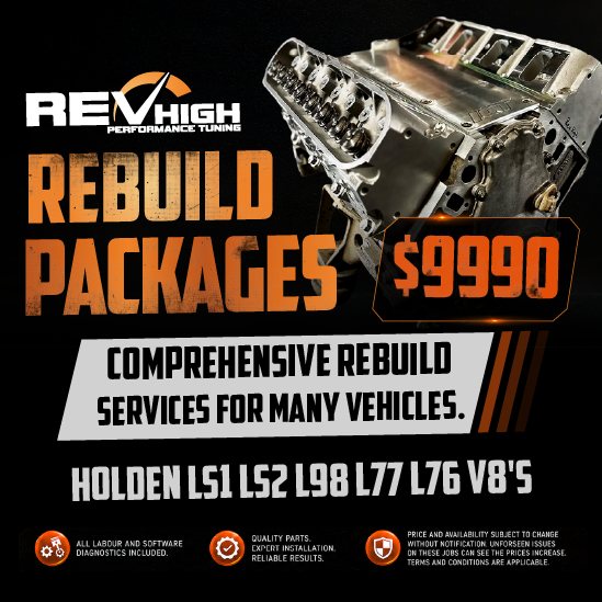 LS engine getting tired? Time for a fresh start.
Our REVHIGH Rebuild Packages are designed for Holden LS1, LS2, L98, L77 & L76 V8’s using quality components, precision machining and expert assembly for reliable performance.
Included in our rebuild packages:
• Full gasket kits
• Genuine LS7 lifters
• Mellings oil pump
• Forged timing chain & gears
• Reconditioned cylinder heads
• Bearings, seals & bolts
• Stage 1 blueprint machining
• Full labour & diagnostics included
Starting from only $9990
Built for:
Holden Commodore VE / VF / VZ and other LS platform vehicles.
Contact REVHIGH today to discuss your rebuild, performance upgrades or custom engine package.
Visit the link for more info: https://www.revhigh.com.au/holden-ls-engine-rebuild-packages
#revhigh #lsengine #ls1 #ls2 #l98 #l77 #l76 #holden #commodore #enginebuild #enginerebuild #v8 #performance #cartuning #holdenv8 #lsbuild #performanceengine #dynotuning #streetcar #modifiedcars #automotive #mechanic #racecar #builtmotor #enginebuilder