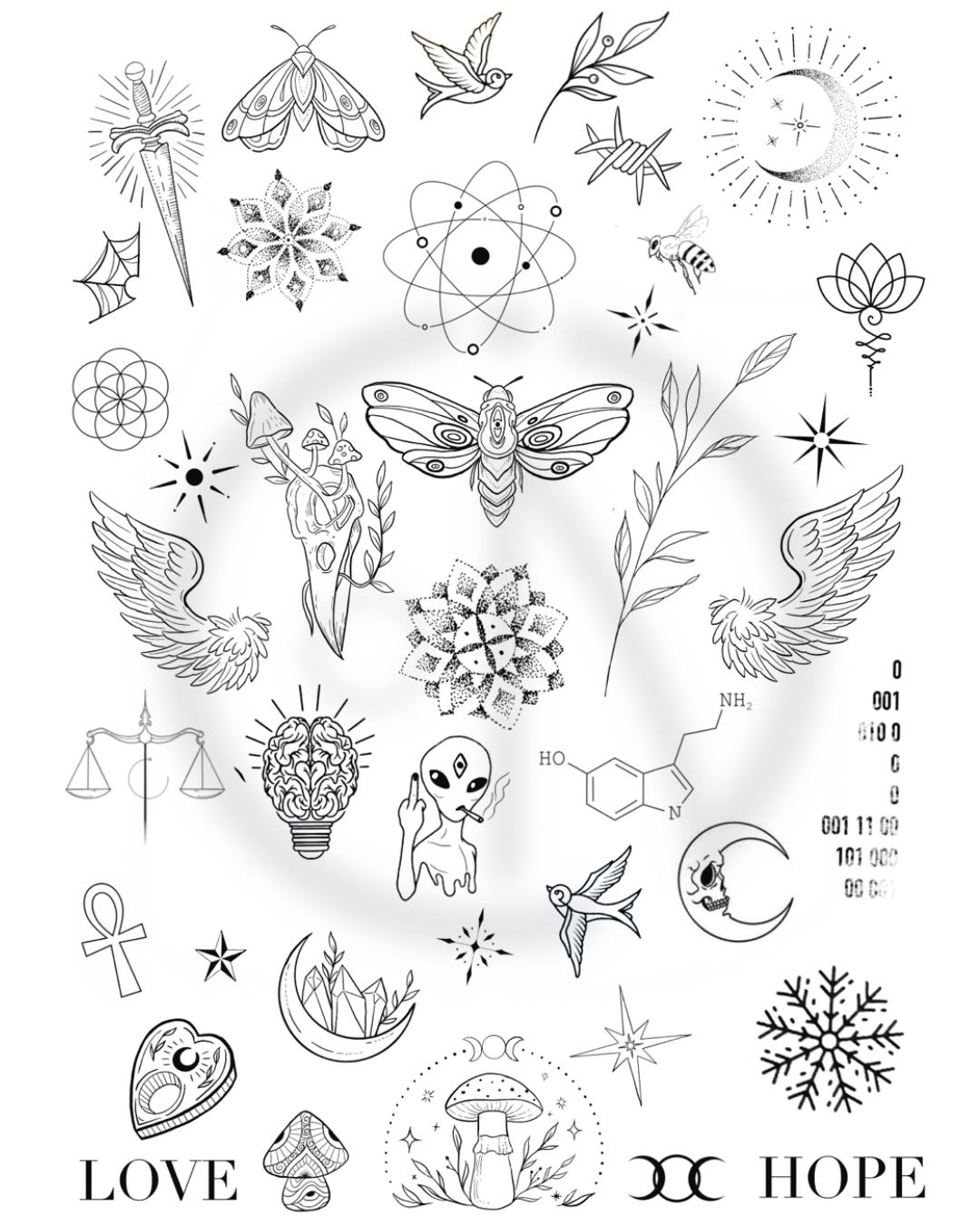 FLASH DAY this SATURDAY 6th!
To Welcome this winter season I’m doing this flash Tatts from $50-$150 , depending on size. Designs will have some shading too.
I add new designs and removed the sold ones :)
For BOOKINGS : PM me , email : coninightingale@outlook.com or text me to 021562863