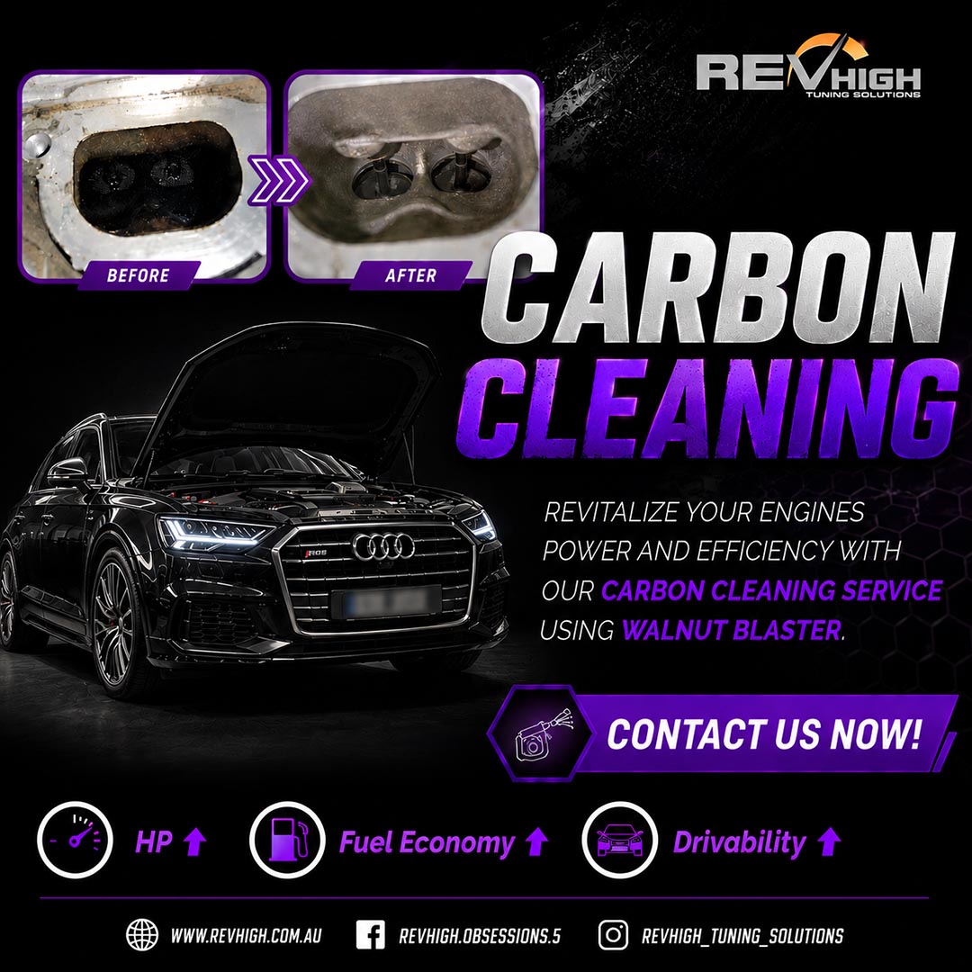 🔥 Is your engine losing power, responsiveness, and fuel economy?
Over time, carbon buildup on the intake valves can significantly reduce performance, especially on direct injection engines. This Audi came in for our professional walnut blasting carbon cleaning service, and the results speak for themselves 👀
➡️ Check out the before and after photos to see the difference.
Our carbon cleaning process helps:
✅ Restore lost horsepower
✅ Improve throttle response
✅ Increase fuel economy
✅ Improve drivability
✅ Reduce carbon-related issues
Using our professional walnut blasting equipment, we safely remove stubborn carbon deposits without damaging engine components, helping your engine breathe properly again.
If your vehicle is experiencing rough idle, reduced performance, poor fuel economy, or has high kilometres on a direct injection engine, it may be time for a carbon clean.
📩 Contact us today to book your carbon cleaning service.
#CarbonCleaning #WalnutBlasting #Audi #PerformanceTuning #DirectInjection #EngineCleaning #IntakeValveCleaning #AudiSQ5 #EuroPerformance #EuropeanCars #DynoTuning #FuelEconomy #PerformanceCars #Revhigh #RevhighTuningSolutions #CarMaintenance #AutomotivePerformance #AudiPerformance #GermanCars #WorkshopLife