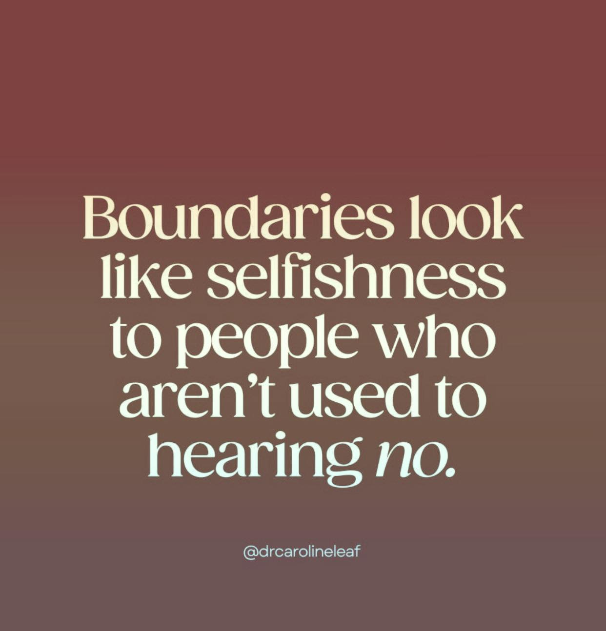 Boundaries can look like selfishness to people who benefited from you having none.
Saying “no” doesn’t make you rude, uncaring, or difficult. Healthy boundaries are one of the most important ways we protect our mental health, relationships, energy, and peace. They help us communicate what we need, what we value, and what we will or will not tolerate.
Boundary setting can feel uncomfortable at first — especially if you’re used to putting everyone else first. But boundaries are not walls meant to push people away. They are guidelines that create healthier, safer, and more respectful relationships.
You are allowed to:
• Say no without guilt
• Protect your time and energy
• Take space when needed
• Change your mind
• Prioritize your mental health
• Expect respect from others
The people who truly care about you may need time to adjust, but healthy relationships grow stronger with clear communication and mutual respect.