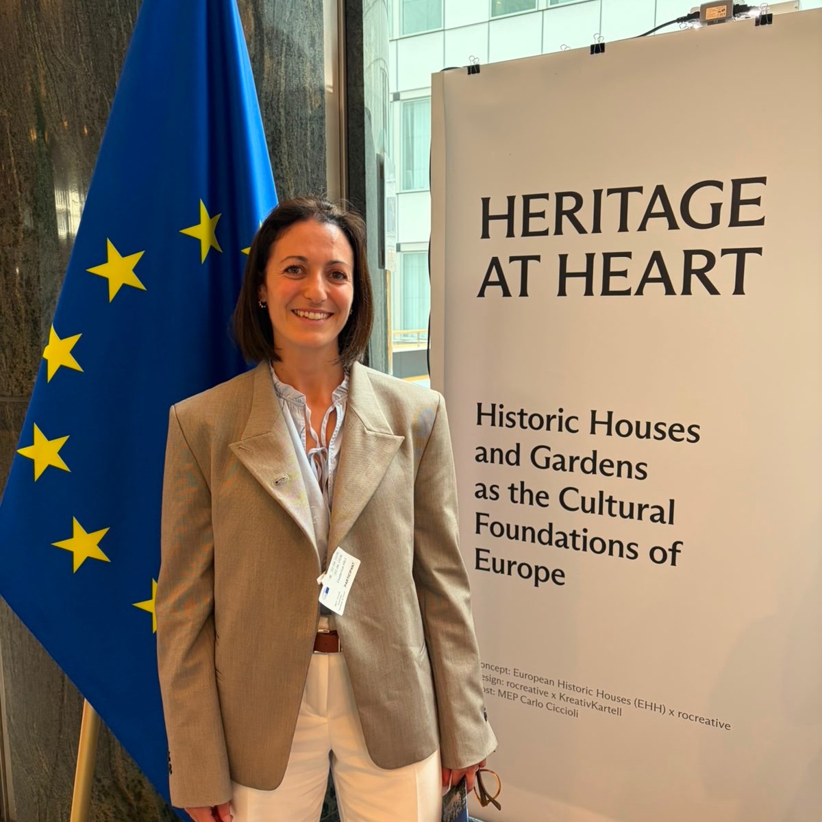 This week, our Curator, Dr Frederica Agius, participated in a roundtable discussion at the European Parliament organised by the @europeanhistorichouses Association at the @europeanparliament in Brussels.
The discussion brought together heritage professionals and stakeholders from across Europe to exchange ideas on the role of historic houses in preserving cultural heritage, promoting scholarship, and engaging communities.
Frederica also highlighted the importance of Malta's historic houses and spoke about the Maltese Historic House Association, which is set to be officially launched soon. Her participation reflects our ongoing commitment to research, education, and international collaboration within the heritage sector.
We are proud to be represented on the European stage and look forward to continuing these important conversations that help shape the future of cultural heritage.