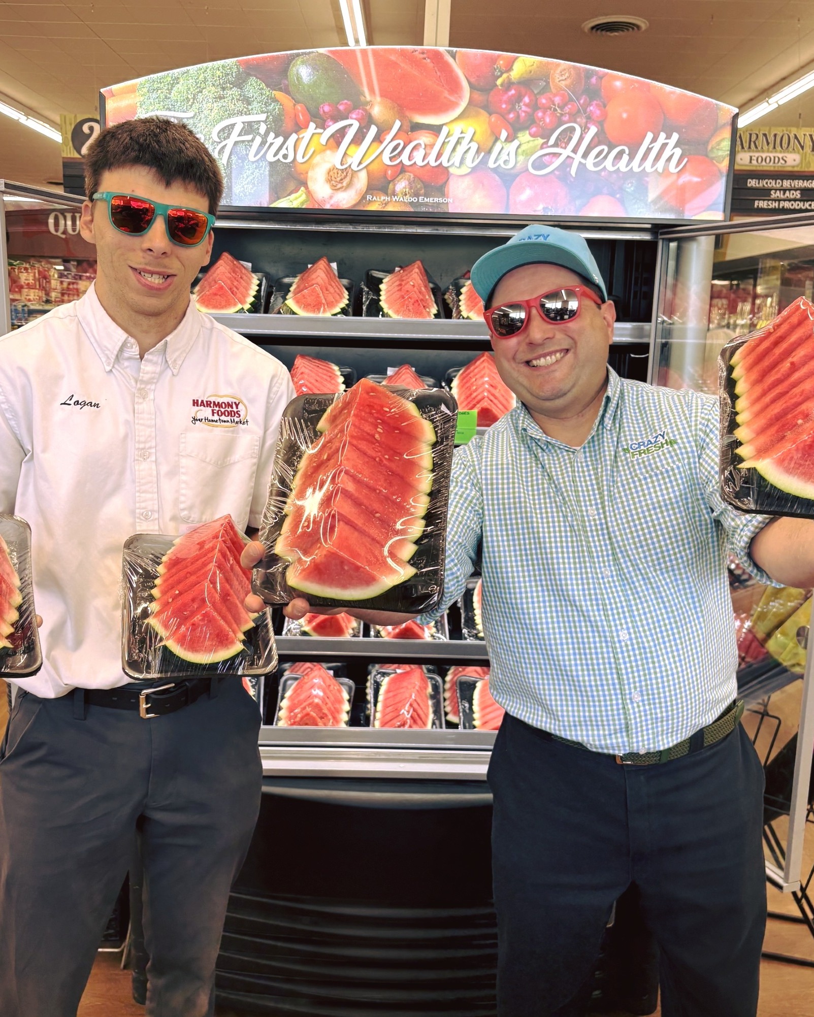 it's not summer if there is no watermelon! 🍉☀ Stop by Harmony Foods in Harmony, MN to stock up on some juicy watermelon!
#SummerEats #Watermelon #CrazyFresh #HarmonyFoods #PreCutFruit #HealthySnacks #Refreshing #Deals #ShopLocal