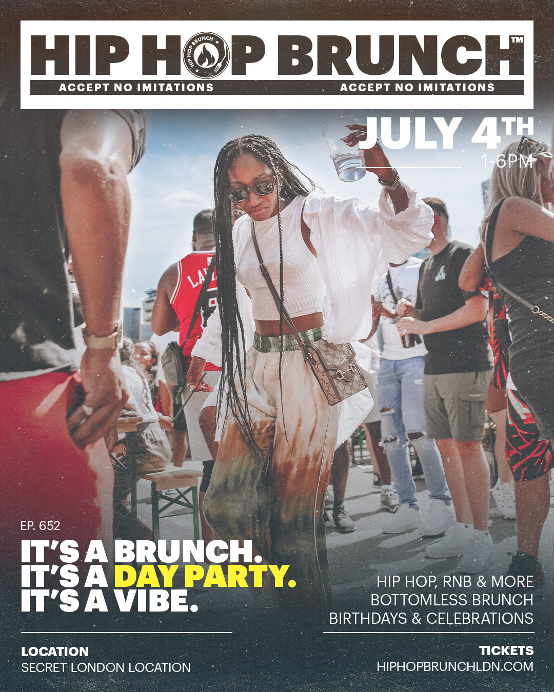 "Loved it! I had a great time with friends.. DJ was great and the food was absolutely delicious!" ⭐⭐⭐⭐⭐ Reviewed by Gloria, Hip Hop Brunch™ Guest
Tickets & info 👉 link in bio