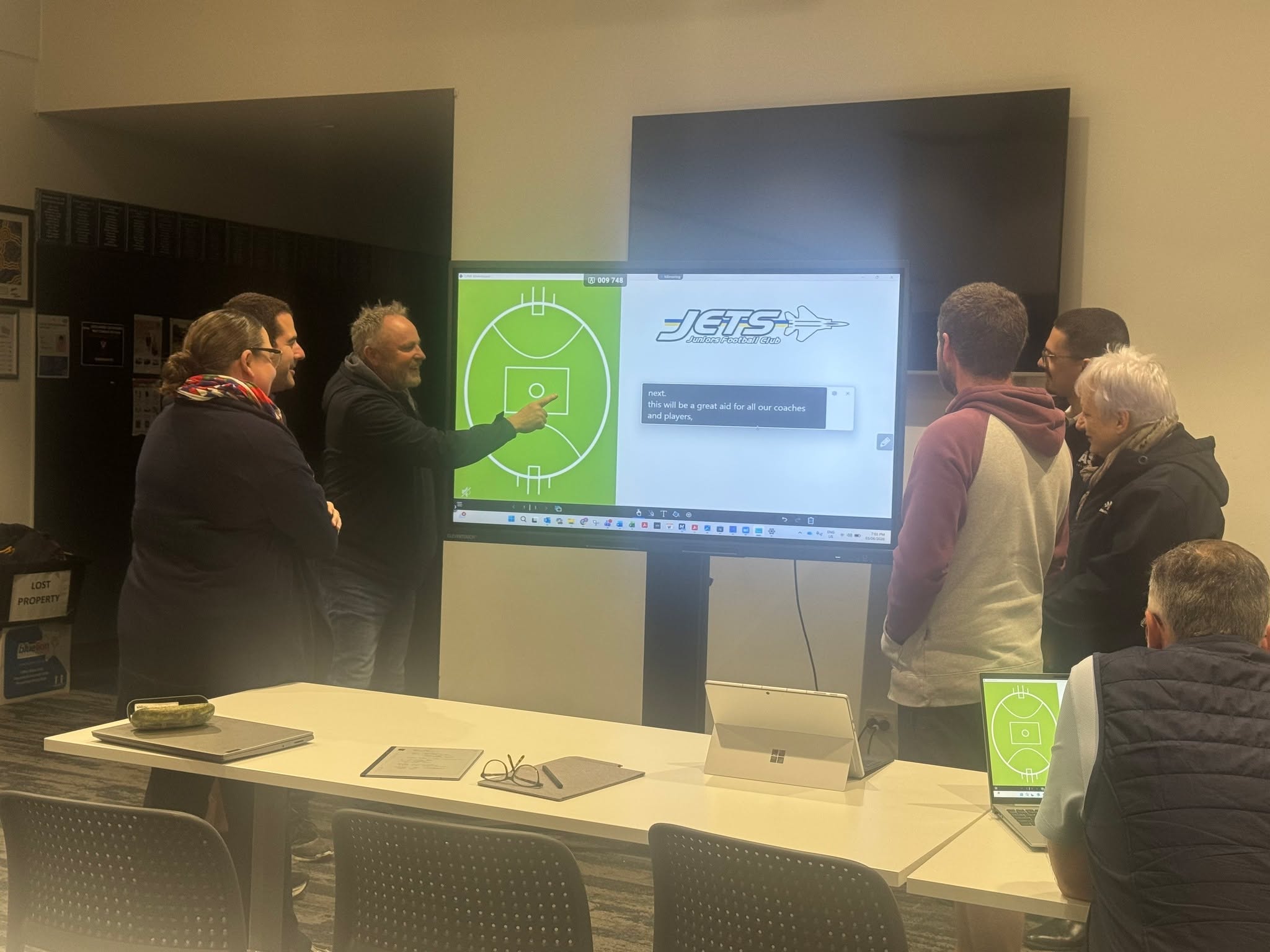 Look at the new toy at Jets...a Clevertouch interactive screen!!
A tool to help increase inclusiveness and engagement for our footy players, this will be a game changer with audio captioning for a number of our Jets Juniors who are deaf. And with its touchscreen capabilities, engagement and player involvement will be a key benefit. ππ
We donβt know whoβs going to have more fun...the coaches or the kids?!
Thanks to Alex from ASI Solutions @asi_solutions for giving coaches, TMs and committee members a great training session last night.
#asisolutions #inclusiveness #engagement