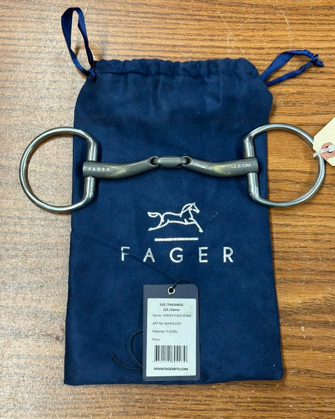 FAGER BIT
CONDITION: EUC
SIZE: 5" - 125mm 14mm thickness
PRICE: $135
RETAIL PRICE: $165usd
ADDITIONAL INFO: Fager Hedvig is a unique 2-in-1 bit that offers two fittings, each with a different result.
When fitted one way, it creates a front lock, but when turned around and fitted the other way, the joint does not lock.
More selection available in store.
Call or PM to make your appointment today or join us during our open hours.
#Horse #tack #consignmenttack #horses #used #secondhand #windsum #windsumconsignment #tackstore #tackforsale #horsetackforsale #aqha #dressage #dressagehorse #dressagerider #dressagepony #dressagetraining #dressagehorses #dressageriding #dressagehorsesofinstagram #fager #fagerbit #FagerBits #fagerbits #fagerbitsusa