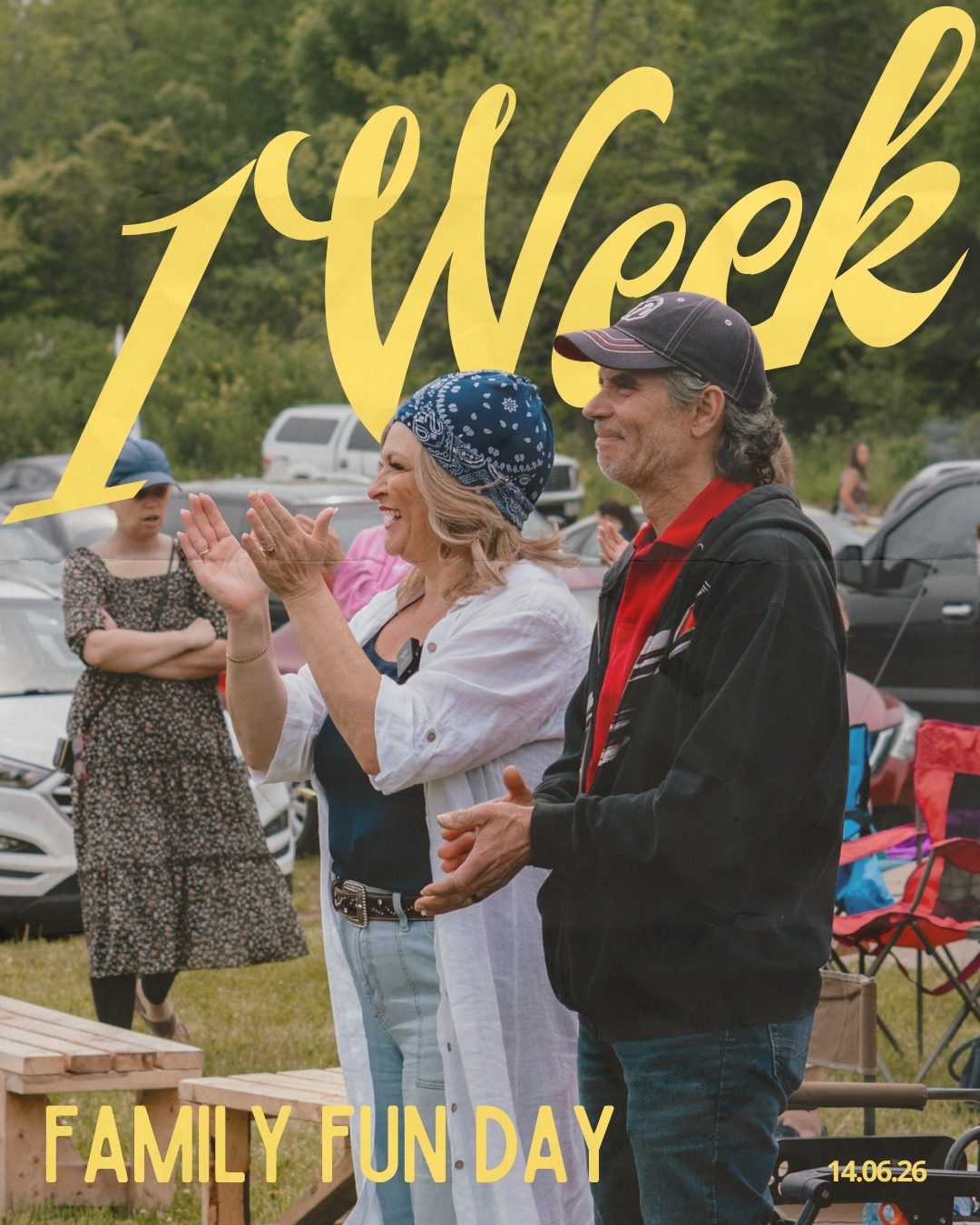 ONE WEEK TO GO!
Family Fun Day is just 7 days away!
Get ready for a day filled with worship, fellowship, laughter, delicious food, water slides, foam pits, games, activities, and fun for all ages. We'll kick off the day with Open Heaven worship at 10:30 AM and spend the rest of the day celebrating together as a community.
Invite your family, friends, neighbours, and coworkers, everyone is welcome!
📅 Saturday, June 14
🕥 Starting at 10:30 AM
📍 Freedom Acres Farm | 194817 19th Line Ingersoll, ON
The countdown is on! Who are you bringing with you?