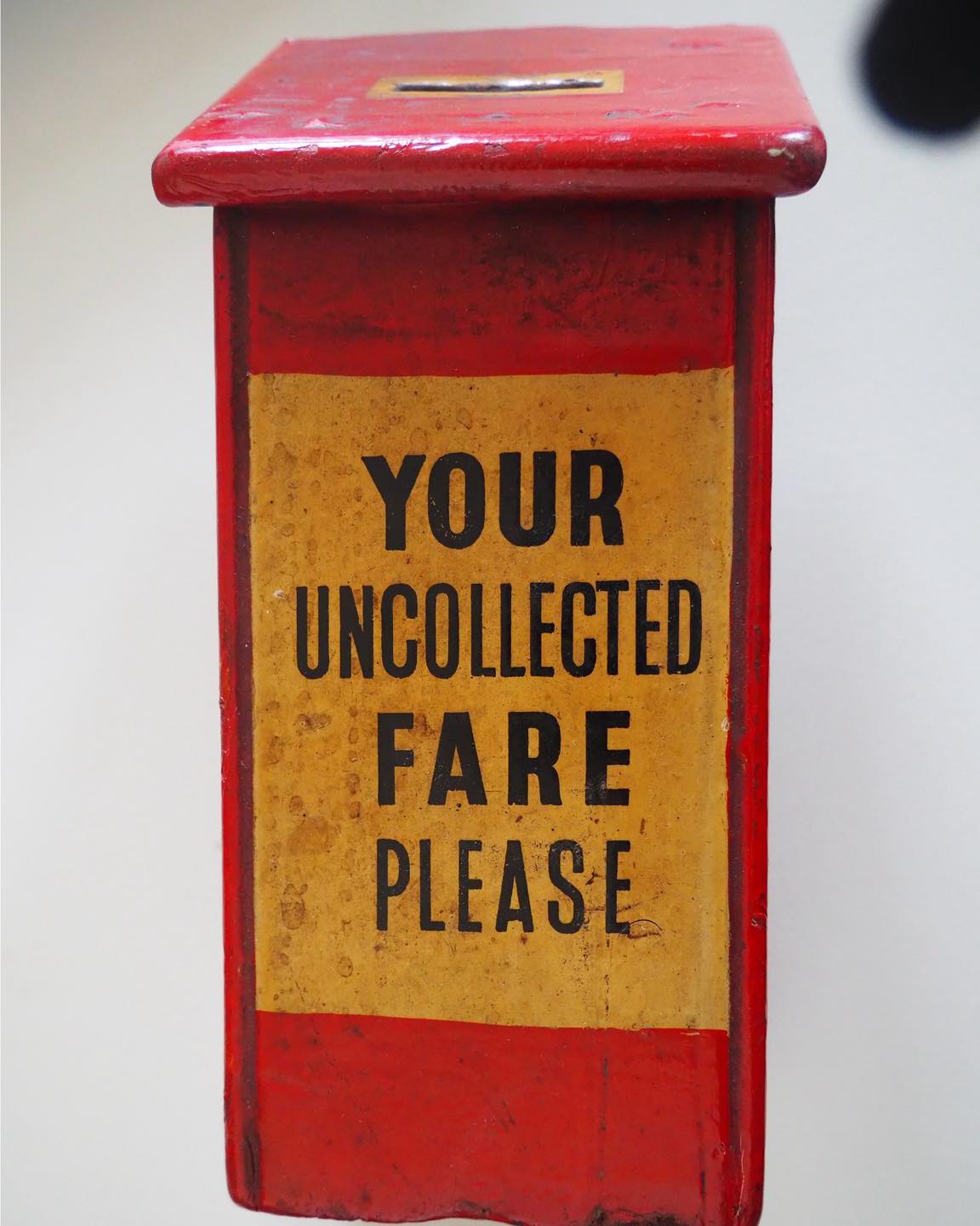 🚋📮 This unusual collection box is one of the many fascinating objects that will feature in our upcoming exhibition, Oor Trams: Dundee’s Tram Era Remembered, opening on 8 June.
Marked “Your Uncollected Fare Please”, it would have been used to collect fares from passengers travelling on Dundee’s tram network, offering a fascinating glimpse into the day-to-day operation of the city’s trams and the journeys made by thousands of Dundonians.
As we celebrate Volunteers’ Week, we’d like to thank the dedicated volunteers who have helped research, record memories, prepare objects and bring this exhibition to life. Their hard work, enthusiasm and commitment to preserving Dundee’s transport heritage have been invaluable throughout the project.
Join us from 8 June and discover the people, objects and stories that helped shape Dundee’s tram era.