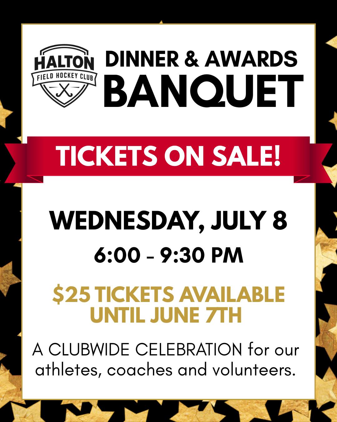 JOIN US FOR THE 2026 DINNER & AWARDS BANQUET! Tickets are on sale in PowerUp until SUNDAY, JUNE 7th.
📅 Date: Wednesday, July 8, 2026
🕕 Time: 6:00 PM – 9:30 PM
📍 Location: Burlington Lions Club, 471 Pearl Street, Burlington
💰 Ticket Price: $25 per person - available for purchase in PowerUp
More details on the evening’s program will follow soon.
We can’t wait to come together as a club and celebrate all the hard work and success of our 2026 season.