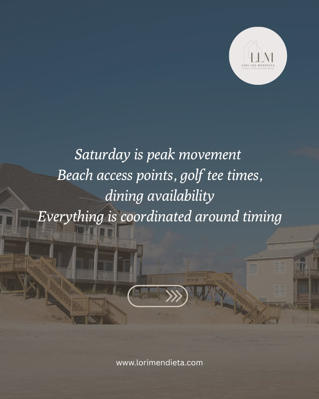Litchfield Beach has a very specific weekend rhythm, and it tends to influence decisions more than buyers expect.
Where this becomes clear is not during a showing, but during actual use. Friday arrival patterns, Saturday peak activity, and Sunday transitions create three very different experiences in the same location. That rhythm affects everything from parking and beach access to how often you feel like you need to plan ahead.
In practice, this usually shows up when buyers are deciding between convenience and quiet. A property closer to main access points can make weekends feel simple and predictable, especially if time is limited. A more tucked-away location may offer a slower pace, but it often requires a bit more coordination to get in and out during peak times.
Neither is better. It depends on how you want your weekends to function over time, not just how the property looks during a showing.
If you’re thinking about Litchfield Beach, this is one of those details that’s worth understanding early.
If you’d like to walk through how different Litchfield areas function on weekends, I’m happy to map that out with you.
#LitchfieldBeach #GrandStrandLiving #MyrtleBeachRealEstate
#SouthCarolinaHomes #CoastalOwnership #BeachPropertyGuide
#RelocationSouthCarolina #SecondHomeBuyers
#CoastalRealEstate #LitchfieldLiving