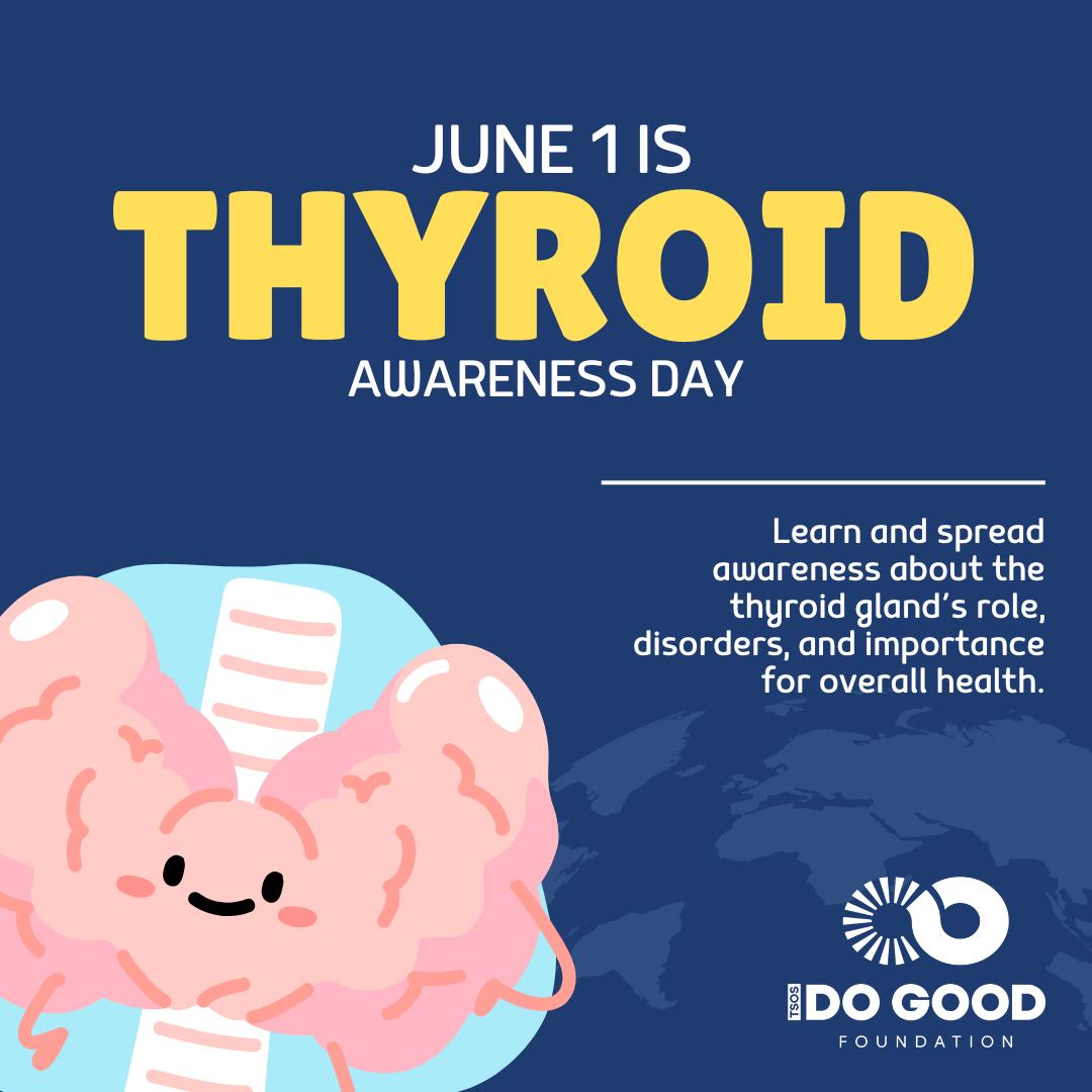 💛 Today is World Hypoparathyroidism Day 💛
Today we join advocates, caregivers, and individuals around the world in raising awareness about hypoparathyroidism, a rare endocrine disorder that can significantly impact daily life and overall well-being.
At the TSOS "Do Good" Foundation, we believe every disability and health condition deserves understanding, visibility, and support. By learning more about rare conditions like hypoparathyroidism, we help create more inclusive, compassionate communities for all.
Join us in spreading awareness, supporting those affected, and reminding individuals living with rare conditions that they are seen, valued, and never alone.
#WorldHypoparathyroidismDay #RareDiseaseAwareness #DisabilityAwareness #DoGood365 #TSOSDoGoodFoundation