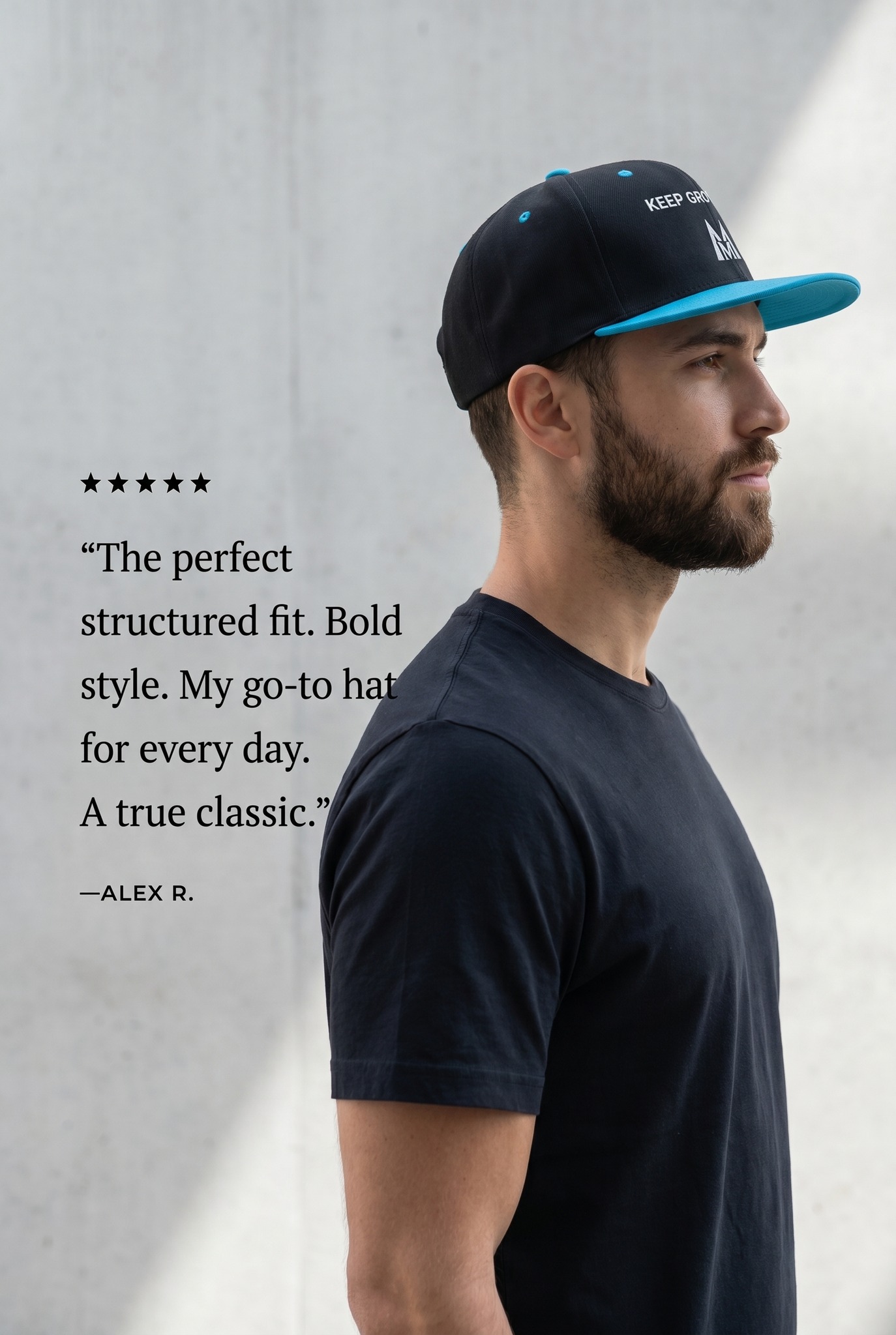 Snapback Hat
Complete your look with the Menditherapy Snapback Hat — a classic streetwear essential designed for comfort, confidence, and everyday style. Featuring a structured fit, flat brim, and adjustable snap closure, this unisex cap delivers a clean, modern look that pairs effortlessly with any outfit.
Make a statement wherever you go. Shop your Menditherapy Snapback today.
https://www.menditherapy.com/product-page/snapback-hat
#Menditherapy #SnapbackHat #StreetwearStyle #UnisexFashion #MinimalistStyle #LifestyleBrand #EverydayWear #PremiumHeadwear #ModernFashion #ShopNow