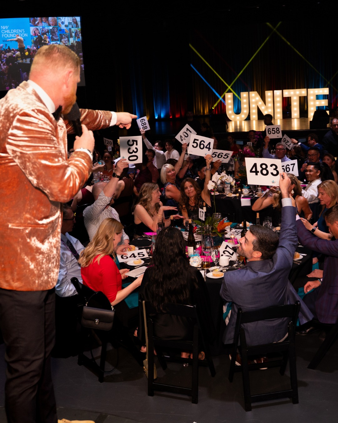 Successful execution doesn’t happen by accident: it takes a plan 📋
Months of coordination, vendor management, and intentional design all came together beautifully for the @nw.childrens.foundation Annual Gala + Auction.
Transforming a massive space like @fremont_studios into an intimate, inspiring environment where donors feel connected to the mission is exactly what we love to do at GFS Events. We managed the behind-the-scenes chaos so the NWCF team could focus entirely on what matters most: their incredible community and life-changing work.
#nonprofitfundraising #gfsevents #UNITE2025
Catering: @johnhowie_catering
Venue: @fremont_studios
Photographers: @wittypixel_productions
Auctioneer: @colinmcarthurauctioneer
Emcee: @michelleamillman
Letters: @seamarquee
Valet: @butlerseattle
Choir Performance: @columbia.choirs
Center Pieces: West Coast Floral