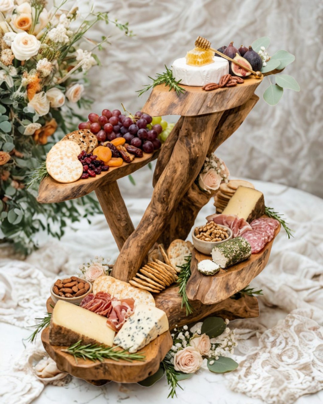 Cake or cheese, this beauty has you covered.
This rustic multi-tier stand is available as a stand-alone hire item for weddings and events perfect for cakes, cupcakes, cheese or grazing displays styled by your own suppliers.
Hire only, styling and food not included – you bring the treats, we bring the statement piece.
You can also check out our other props and decor items available to hire to pull the whole look together.
Drop a message with your date and venue to book.
🌎 www.bespokestagingni.com
#BespokeStagingNI #WeddingHire #EventHire #CakeStand #CheeseStand #NIWeddings #EventStyling #NorthernIrelandBusiness